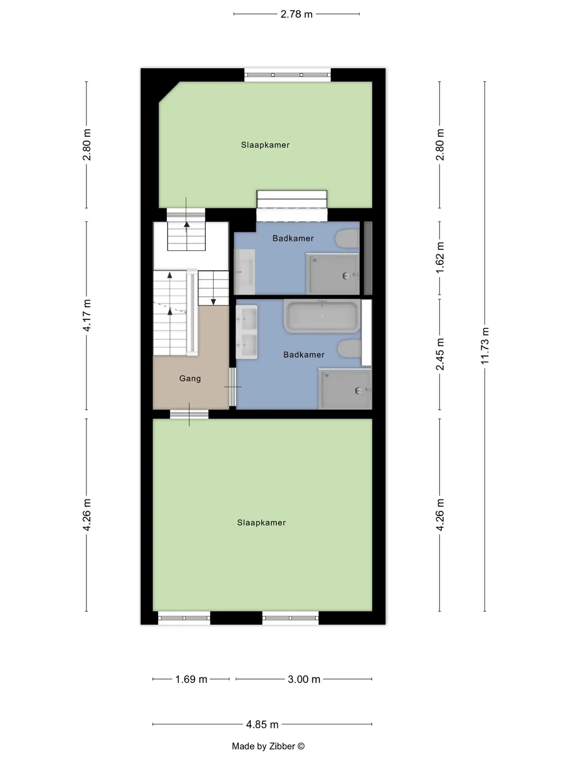 Volledig vernieuwde woning met 4 grote slaapkamers en tuin foto 36