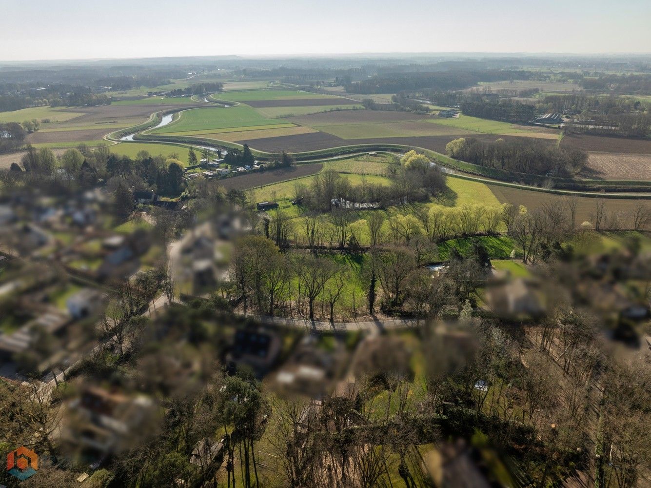 Bouwgrond van 2830 m² voor open bebouwing te Tremelo foto 2