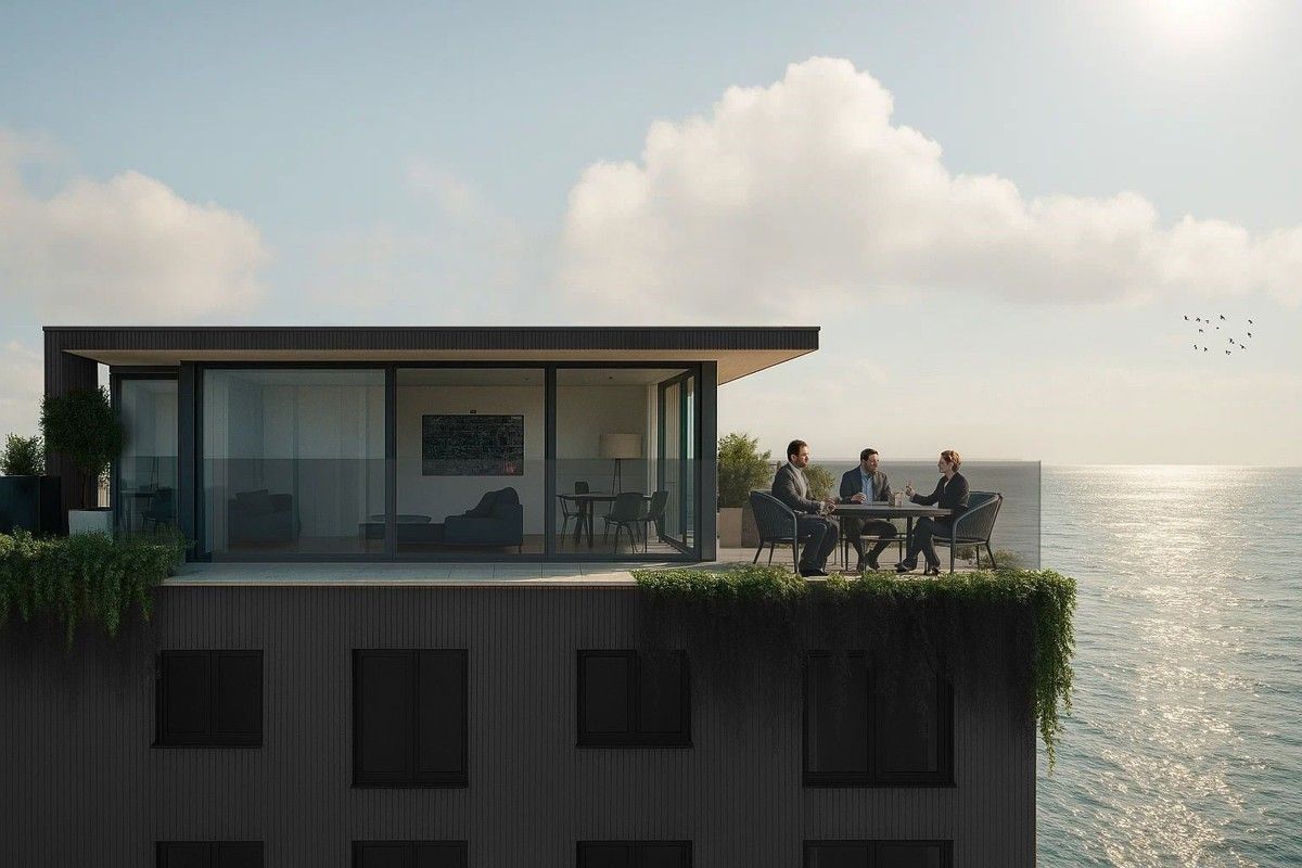 Exclusieve penthouse te koop in hartje Sint-Idesbald foto 2