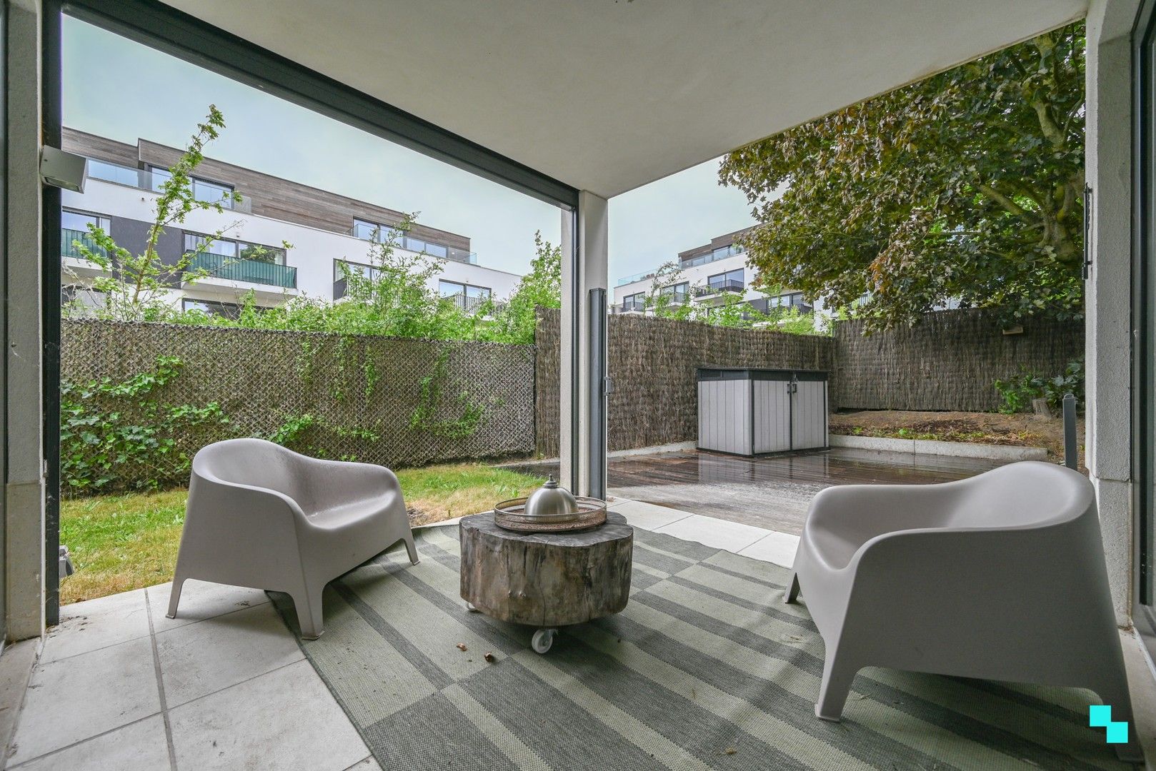 Energiezuinig tweeslaapkamer appartement met tuin te Izegem foto 14
