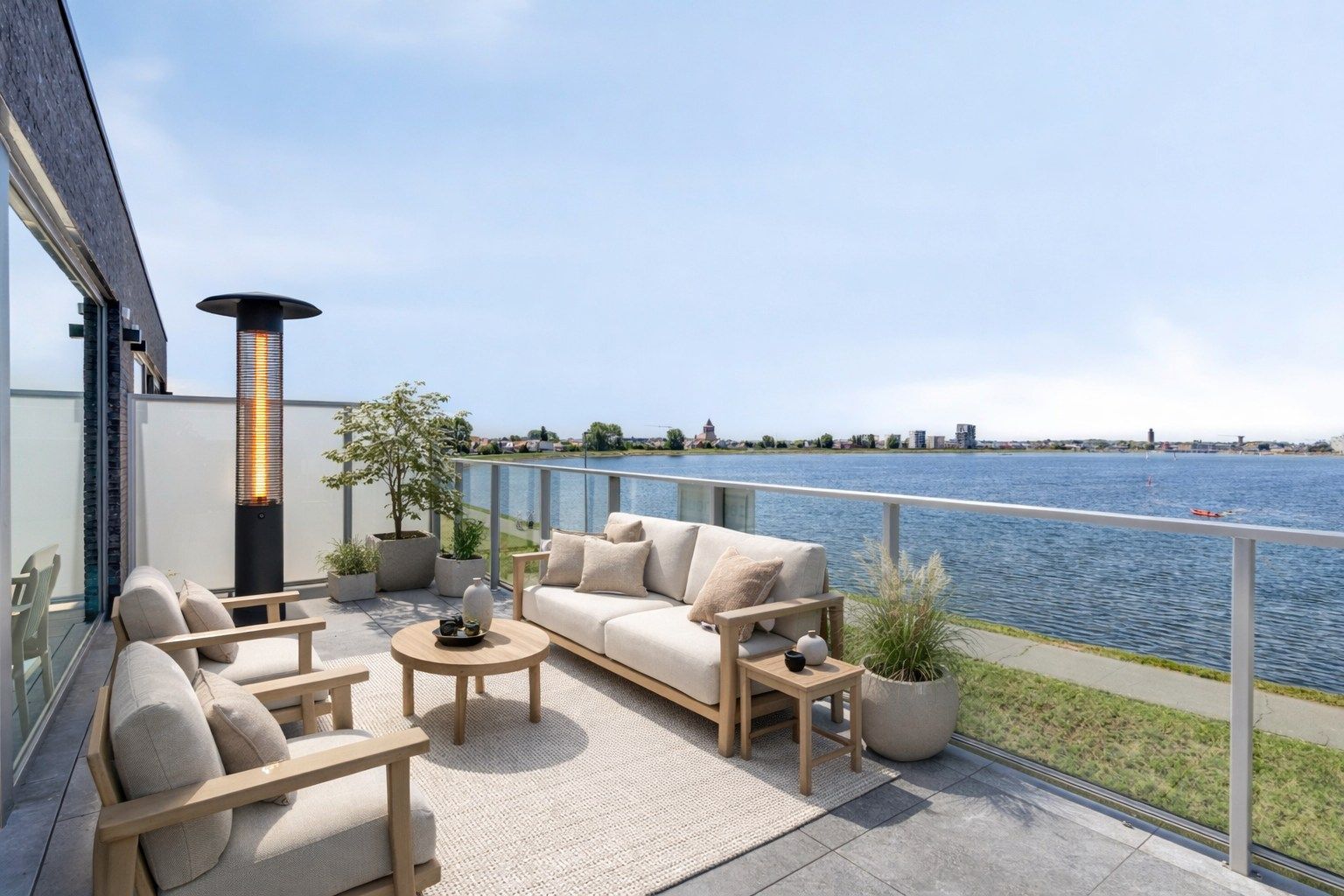 Luxe penthouse met prachtig zicht over de Spuikom foto {{pictureIndex}}