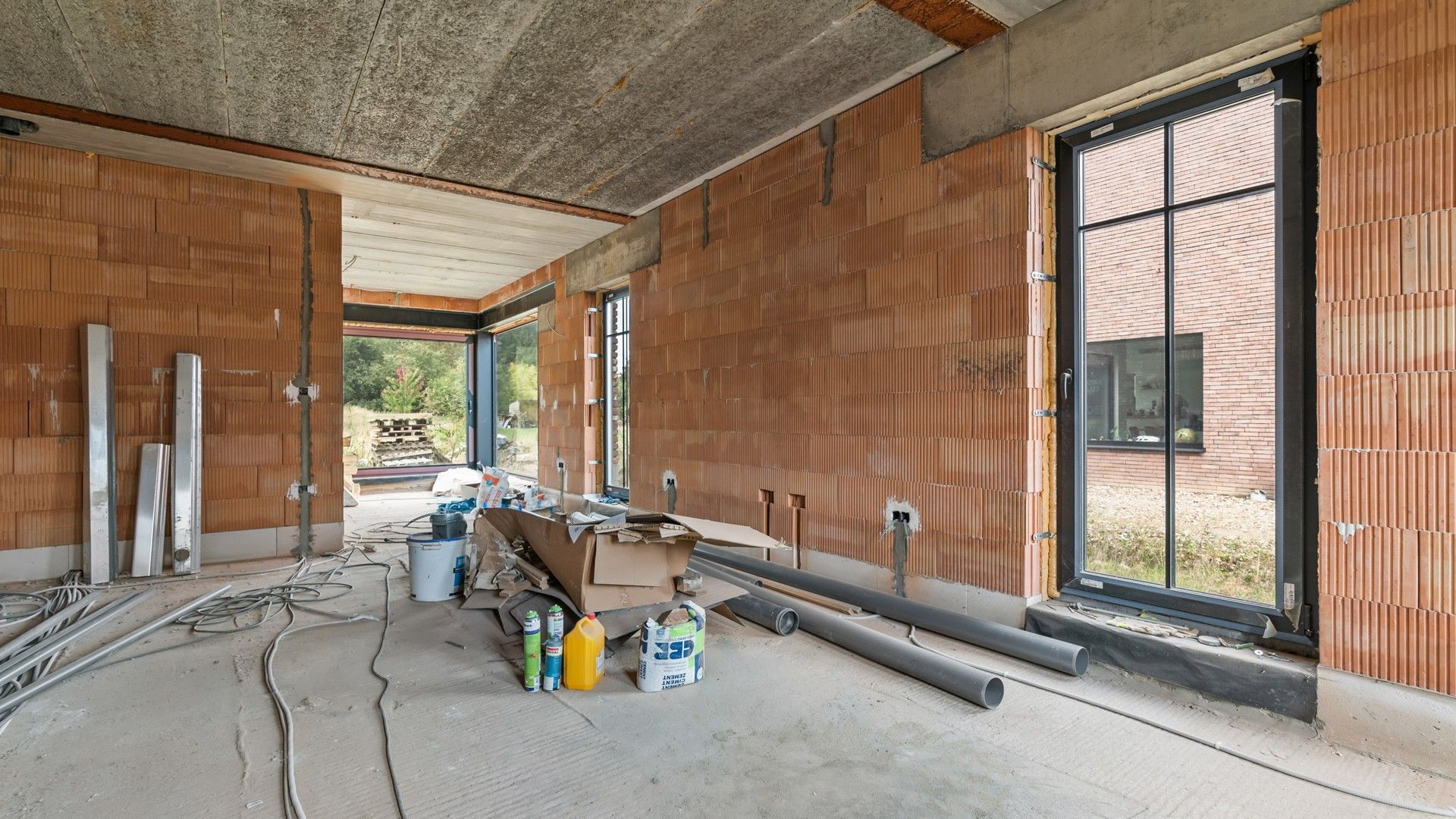 Casco nieuwbouwwoning met kelder op een perceel van 10a 09ca foto 22