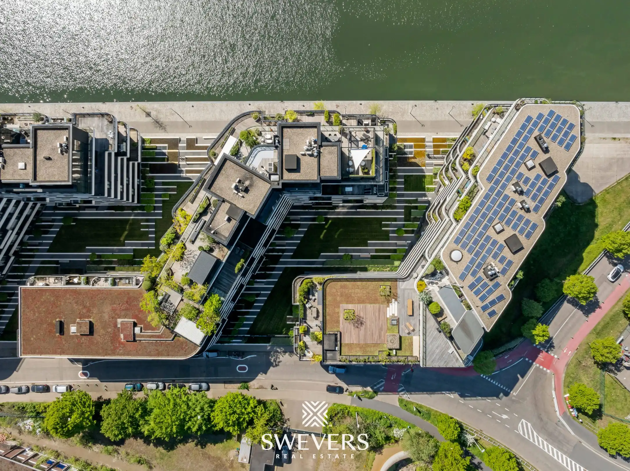 Luxueus appartement met zicht op het kanaal en ruim terras op zuidzicht in Hasselt foto 30