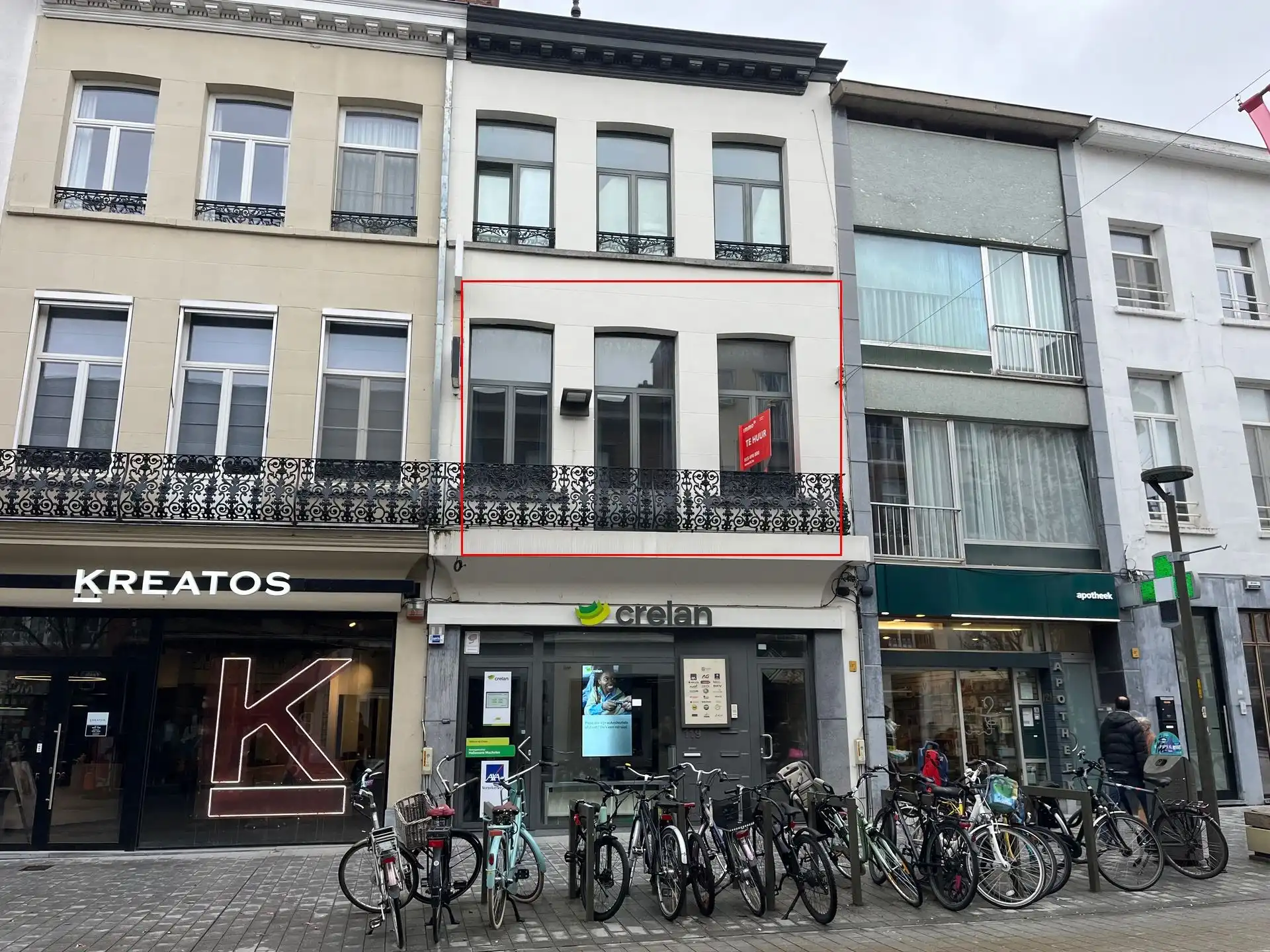 1 Slpk. app. op toplocatie in centrum Mechelen! foto {{pictureIndex}}