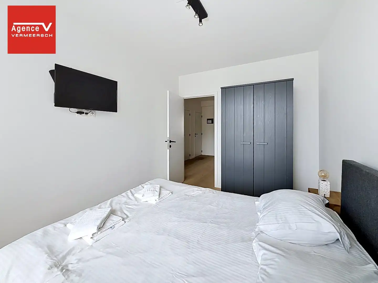 Gunstig gelegen gemeubileerd 2-slpkr appartement 50m van Casino Kursaal.  foto 14