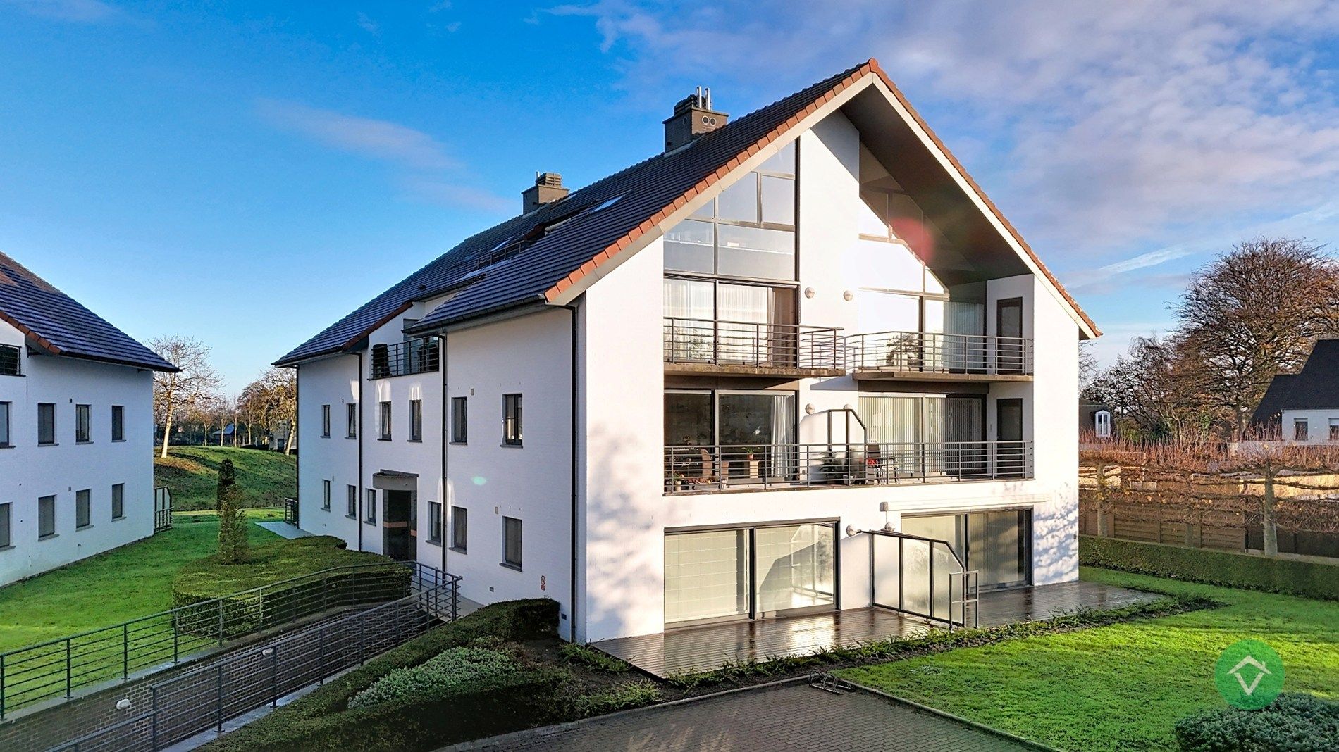 Luxe villa-appartement met dubbele garage en prachtig uitzicht in Koekelare foto 31