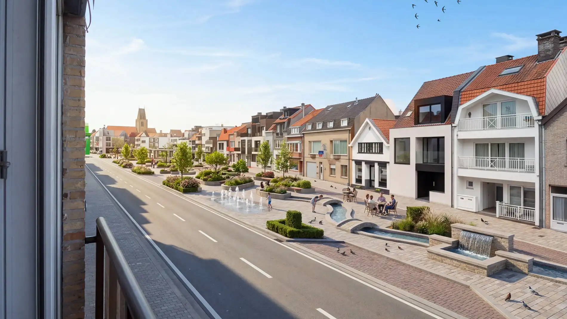 Breed appartement met 2 slpks. in centrum Knokke foto 11