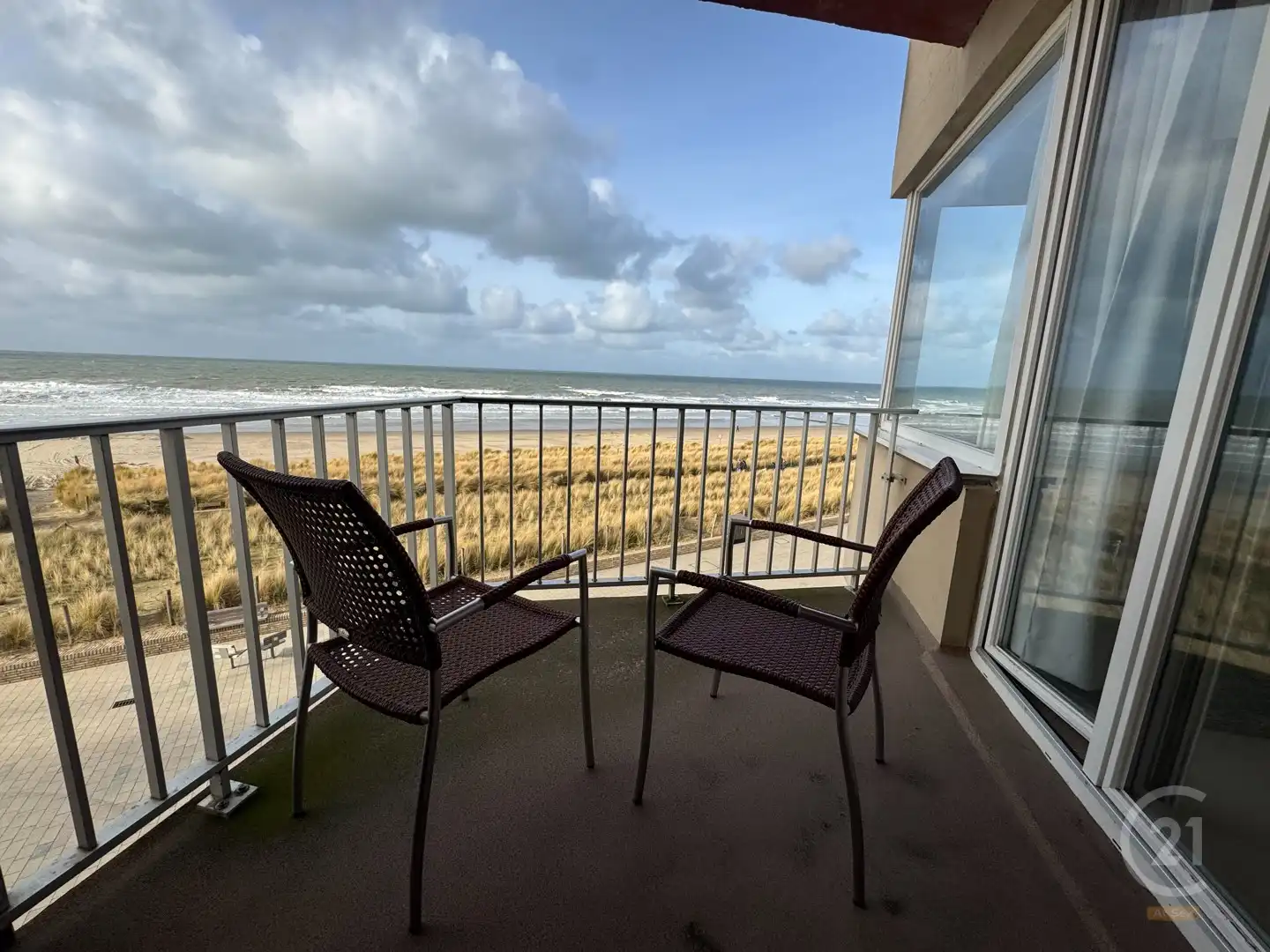 Appartement met zicht op zee in Westende-Bad foto 2