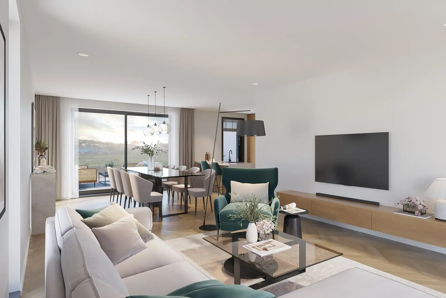 Strakke energiezuinige nieuwbouwwoning in het rustige Lummen foto 3