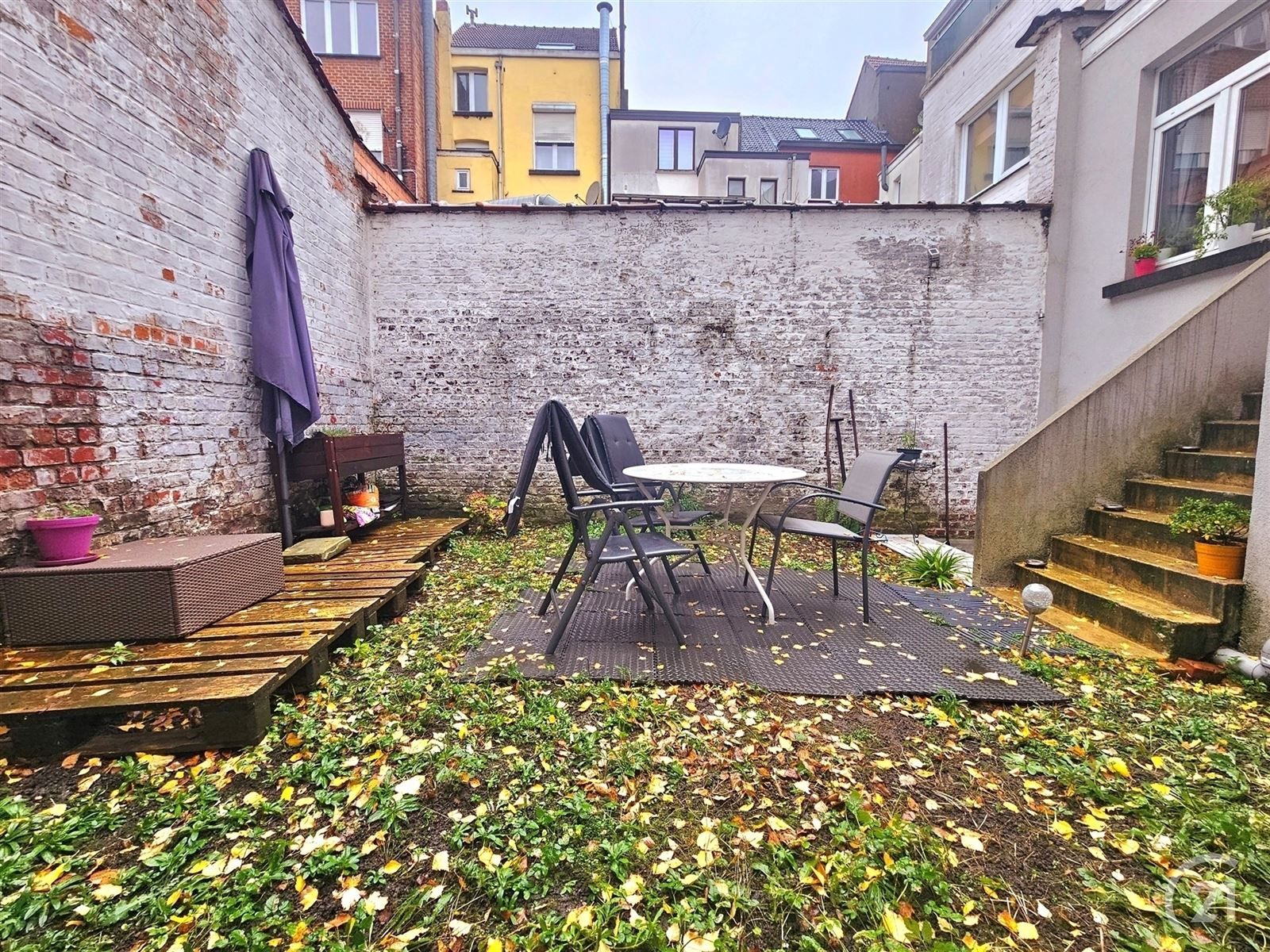 gelijkvloersappartement met tuin foto 2