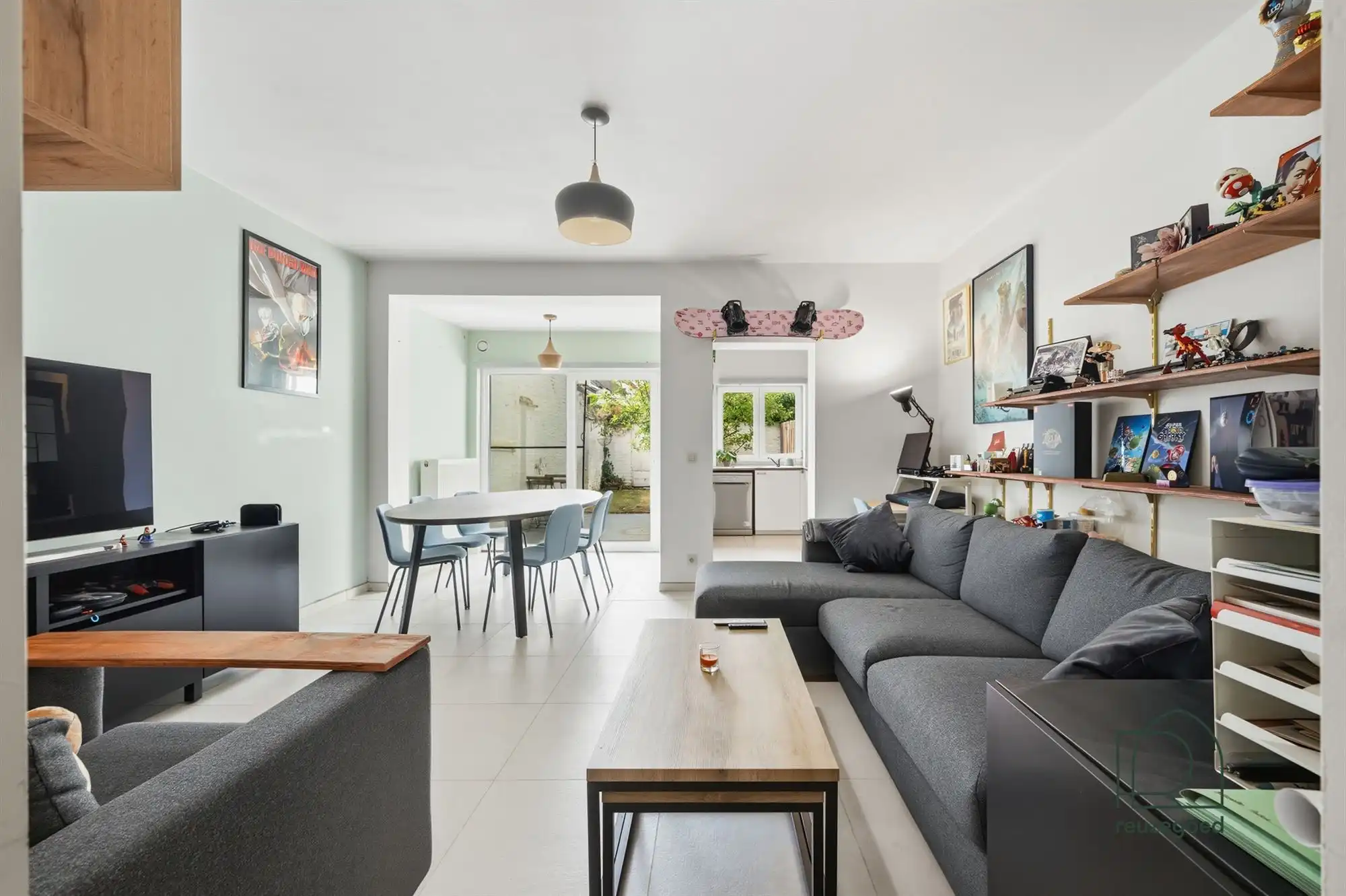 Instapklaar gelijkvloers appartement met 1 slaapkamer en tuin op toplocatie in Mechelen foto 2