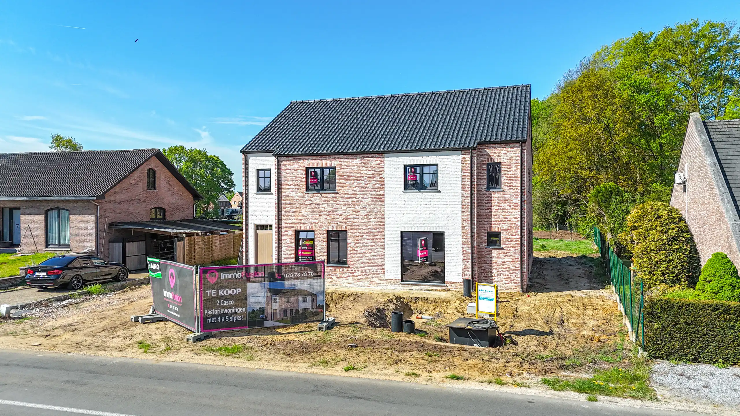 Tijdloze nieuwbouwwoning met 4 slpks + uitzicht op het groen! foto 3