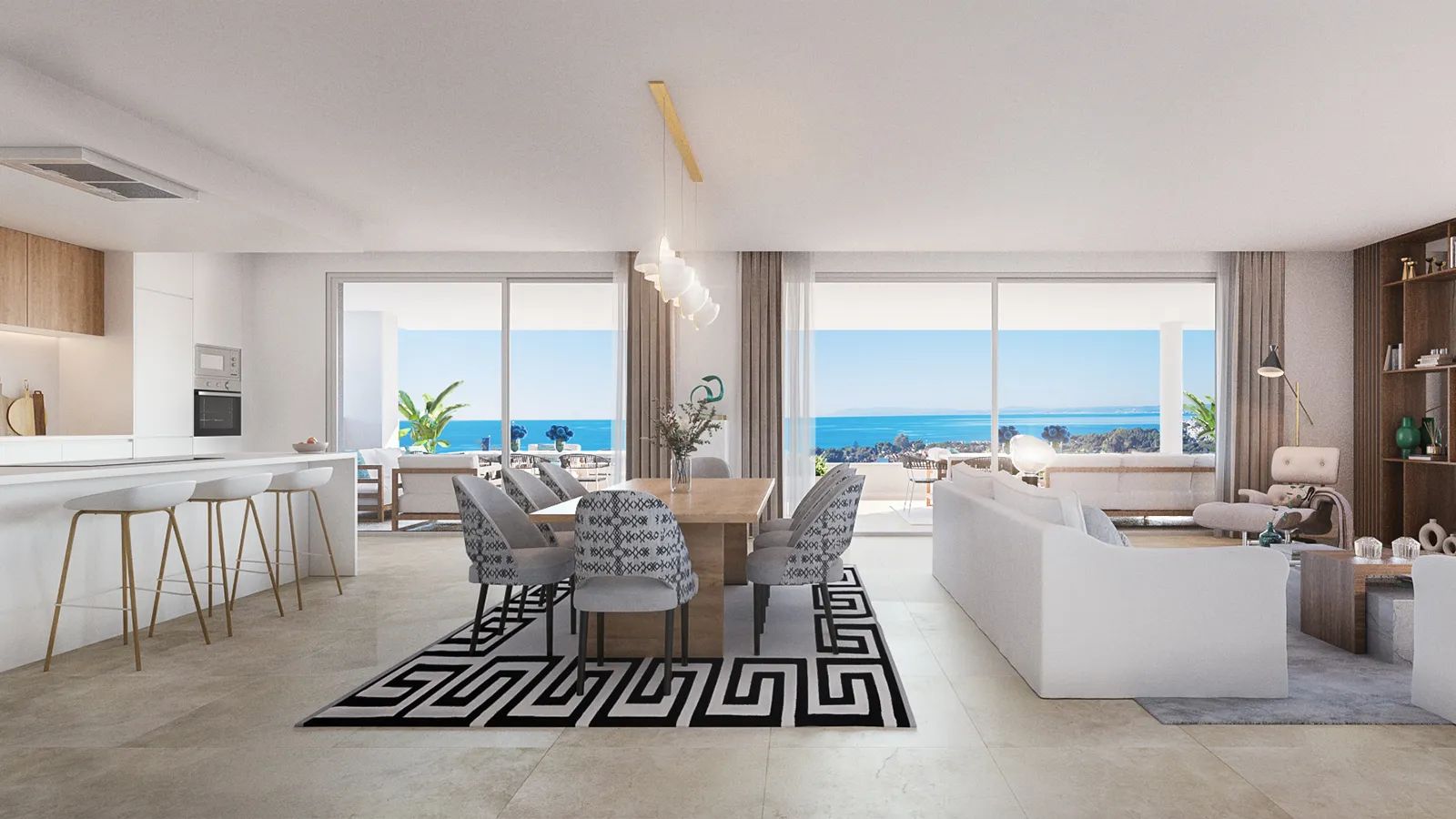 Golf & Sea Paradise: ruime en luxueuze appartementen nabij een exclusief golfresort met alle faciliteiten en de zee foto 3