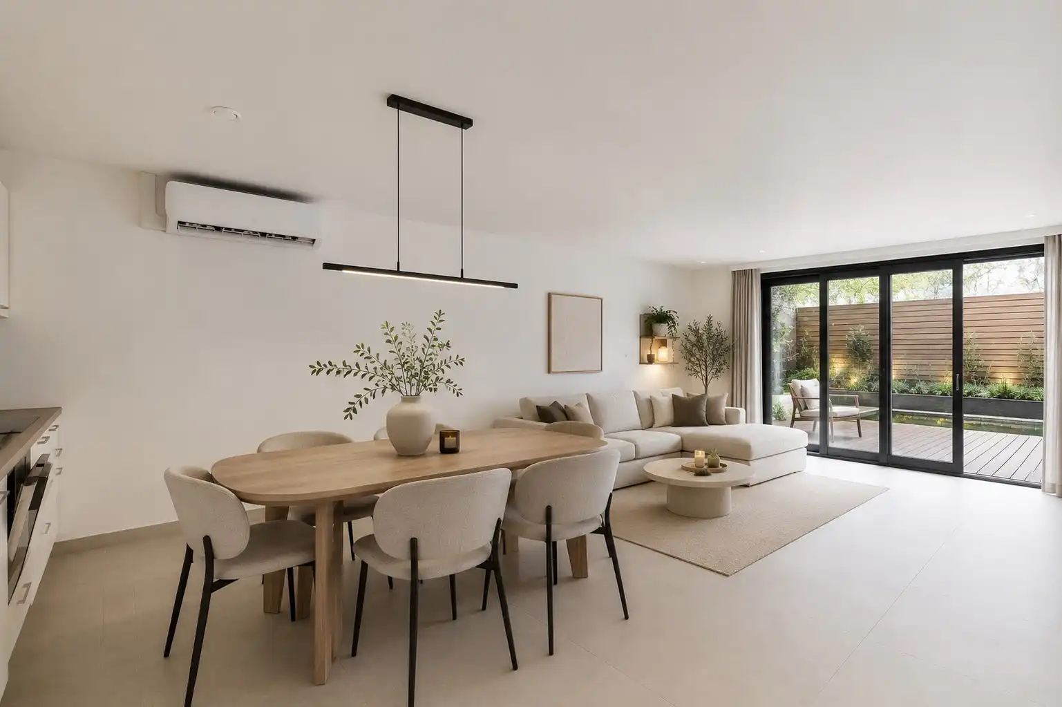Ingrijpende energetische renovatie: gelijkvloers appartement met een zonnig terras aan 2% foto 14