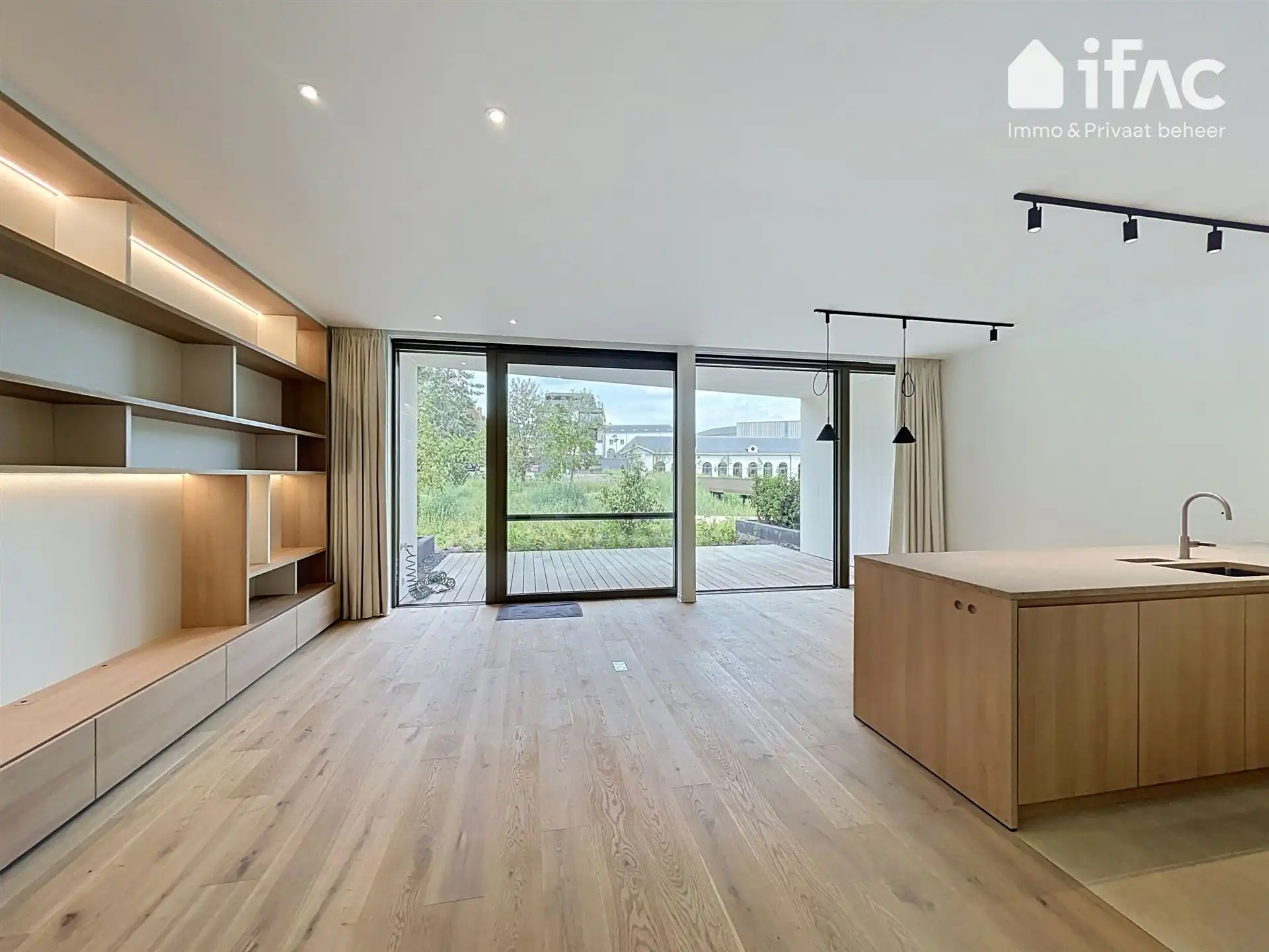 Luxeappartement met 2 terrassen en zicht op vijver foto 8