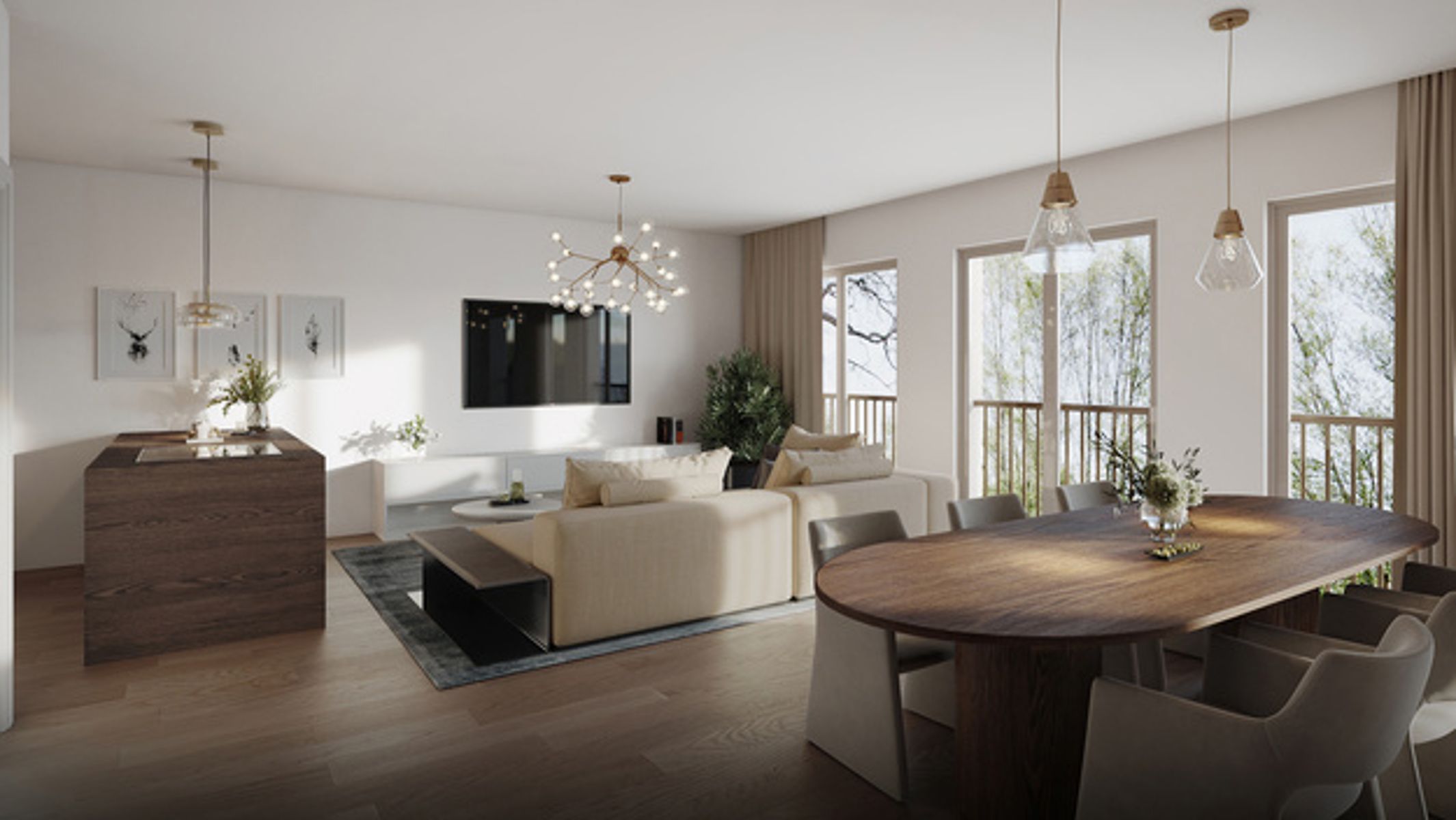 Knap nieuwbouwappartement met terras foto 5