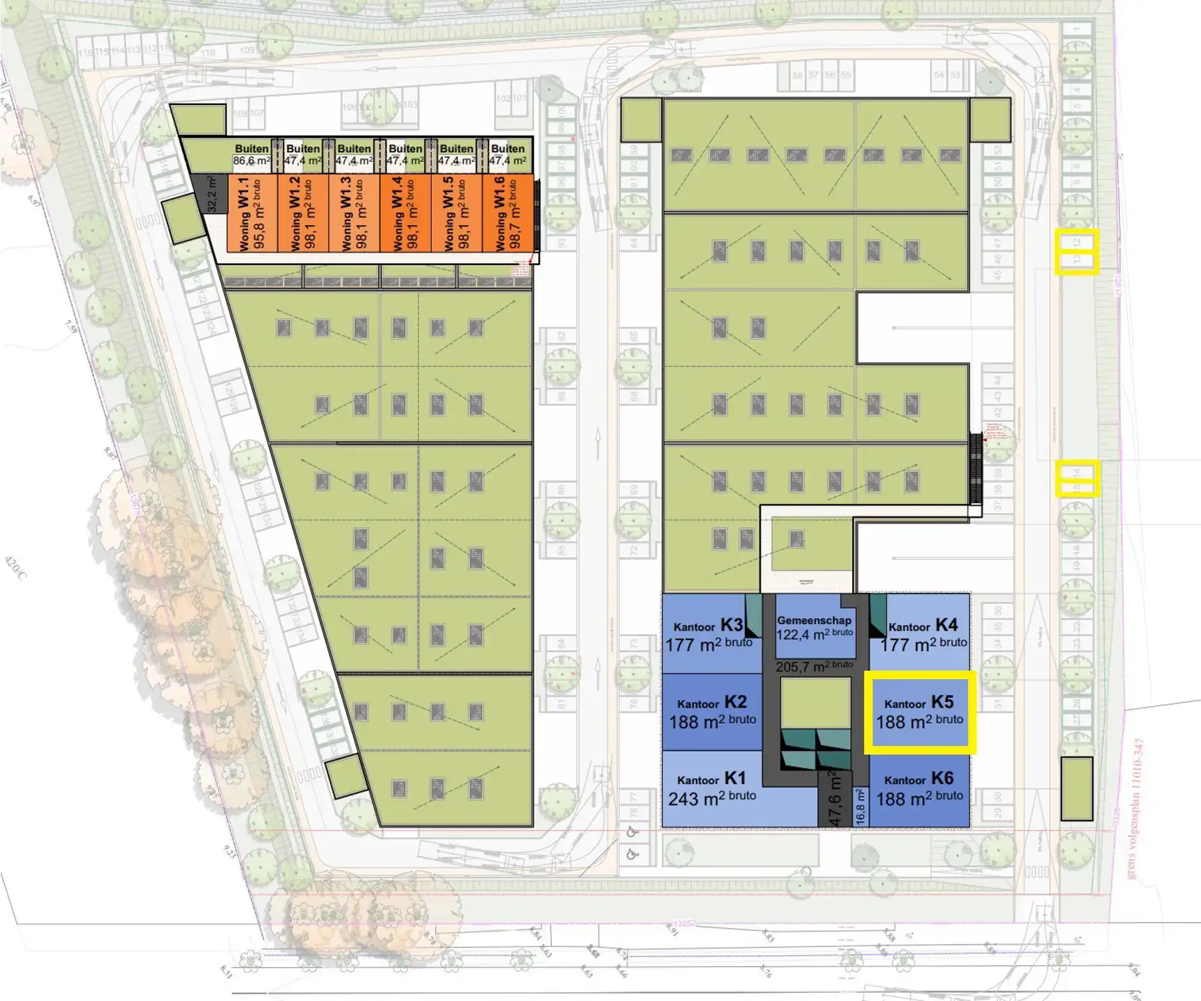 Nieuwbouw kantoorruimte in 'La Brique' foto 11