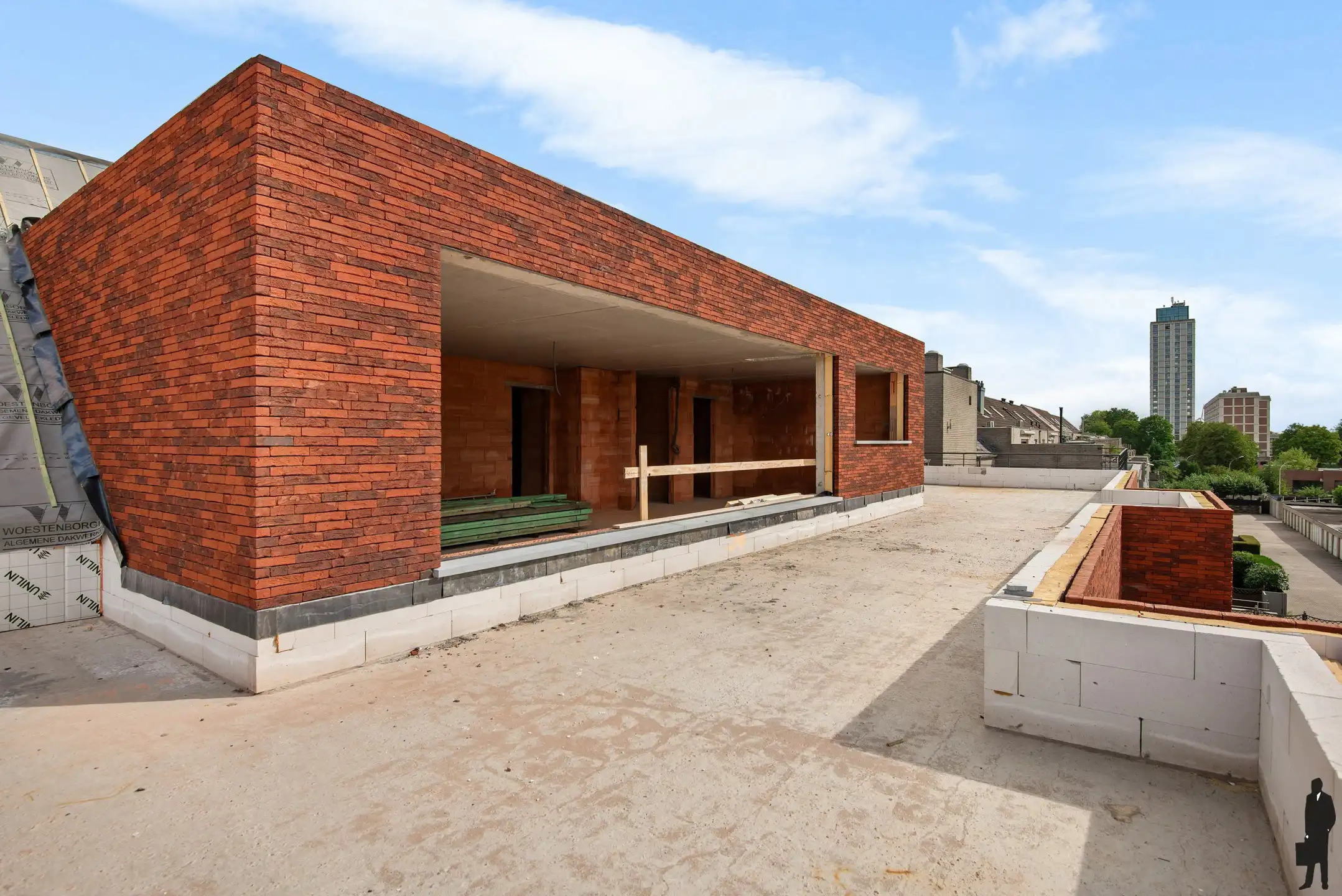 Uniek penthouse met terras van 40m² (ruwbouw bijna afgerond) foto 3