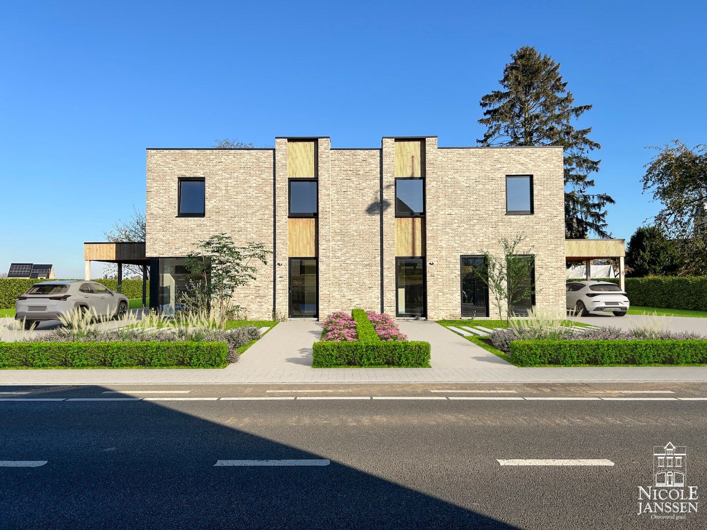 Twee volledig afgewerkte BEN-woningen in Rotem foto {{pictureIndex}}