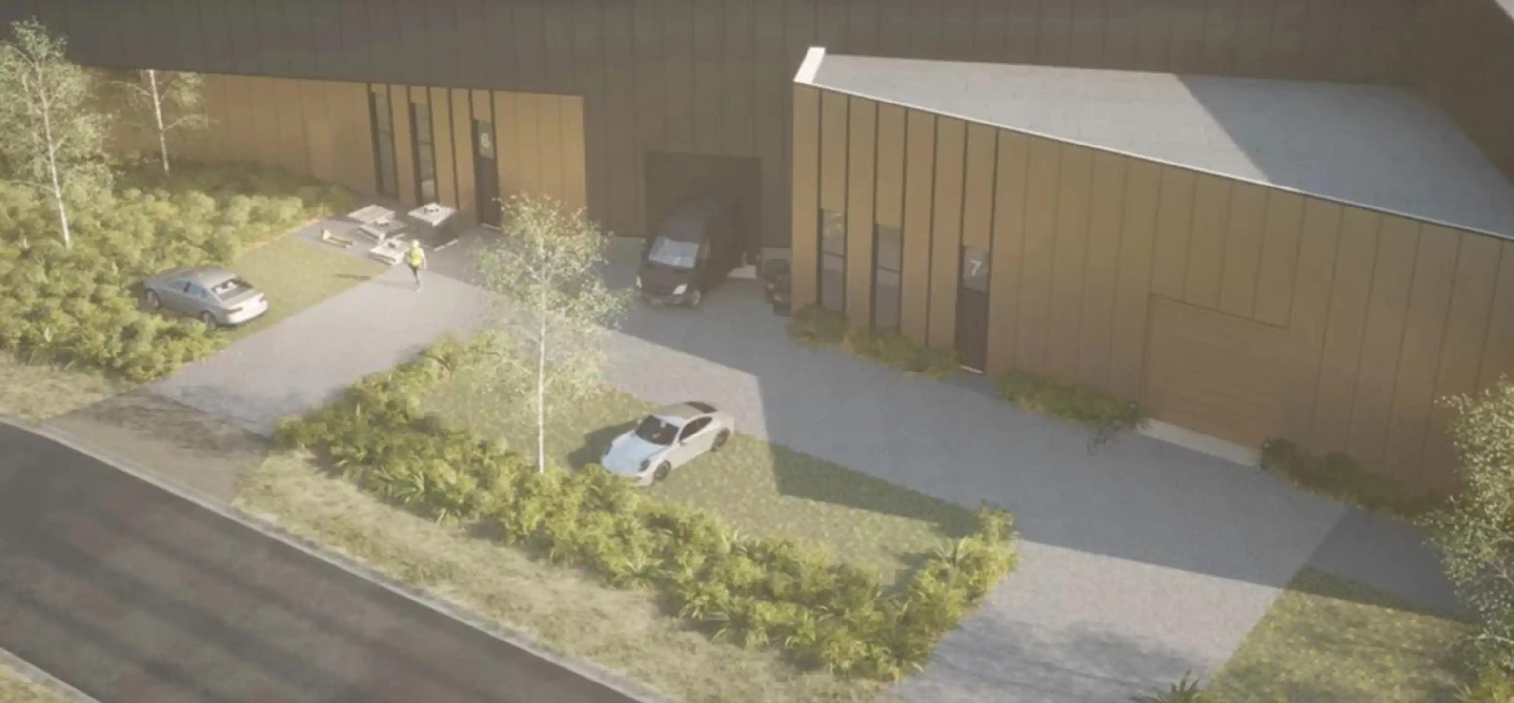 KMO Park Unit 8  te Beerse-units voor zowel opslag/kantoor/showroom  foto 2