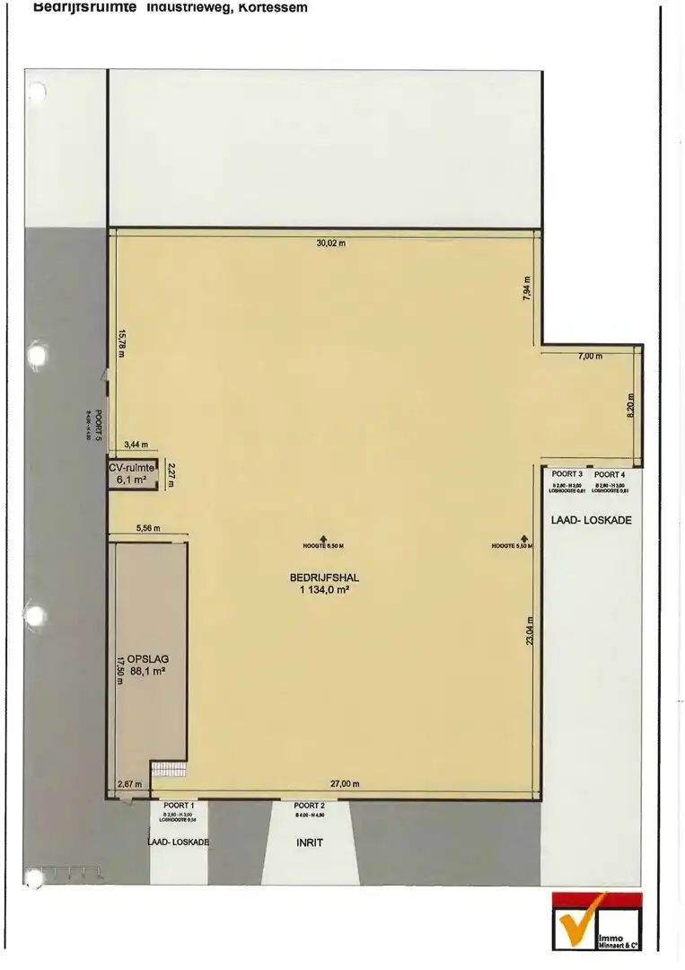 Commerciële ruimte te huur Industrieweg 6 - 3720 Kortessem