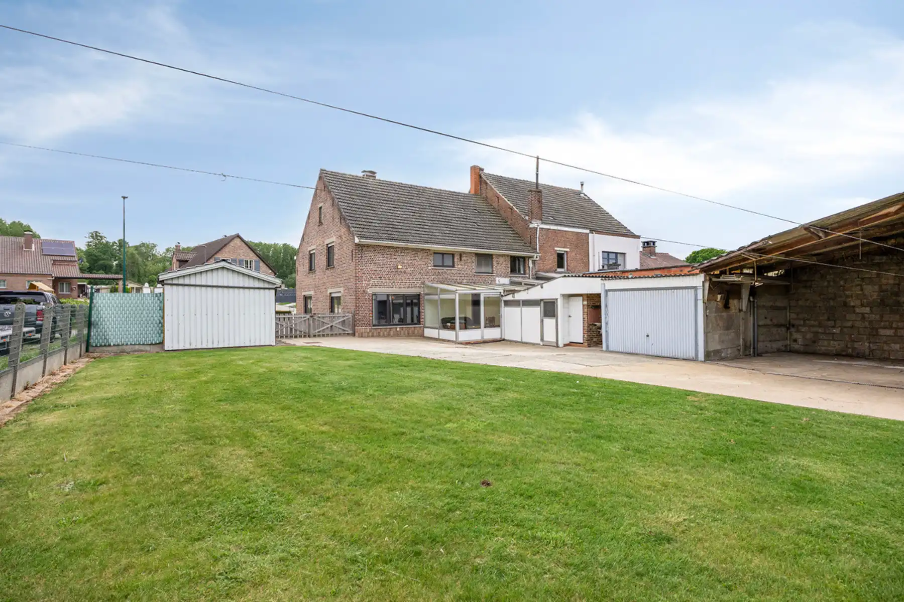BOUWGROND van +/-2000m² voor open bebouwing - groene ligging foto 4