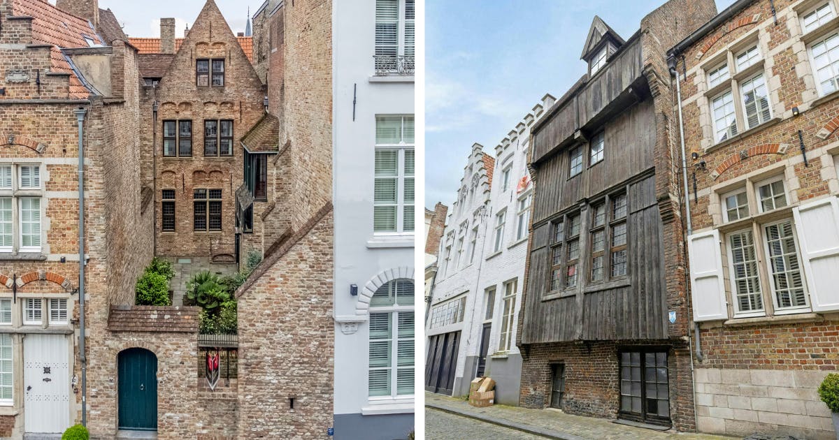 Karaktervol herenhuis met houten gevel te koop in Brugge foto 7