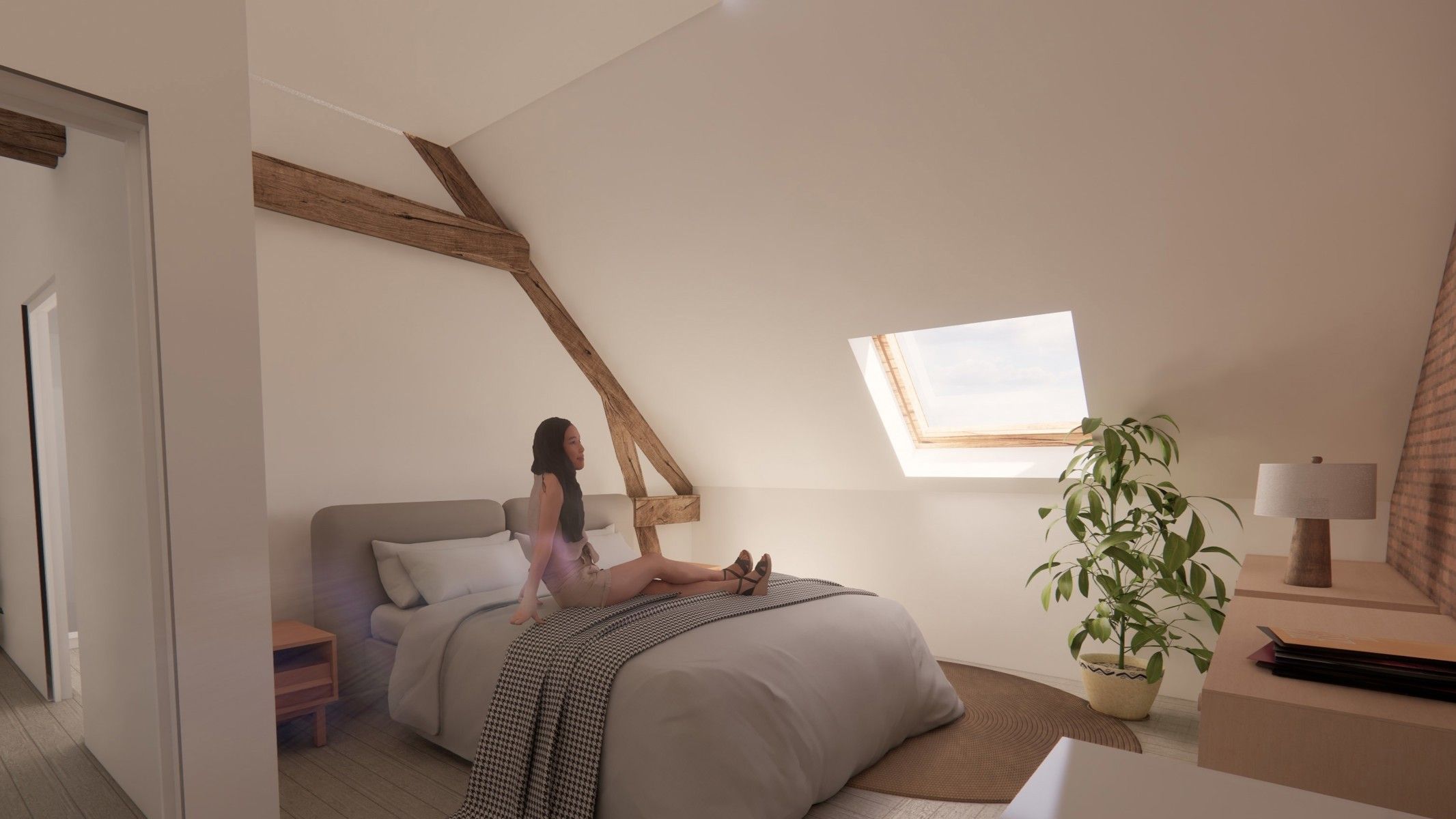 Industriële duplex met loftgevoel in hartje Antwerpen foto 13