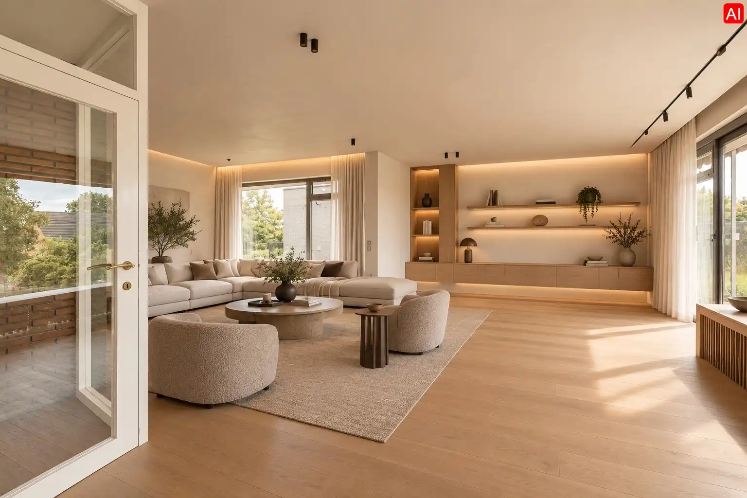 KARAKTERVOLLE ARCHITECTENWONING NABIJ CENTRUM MEULEBEKE foto 5