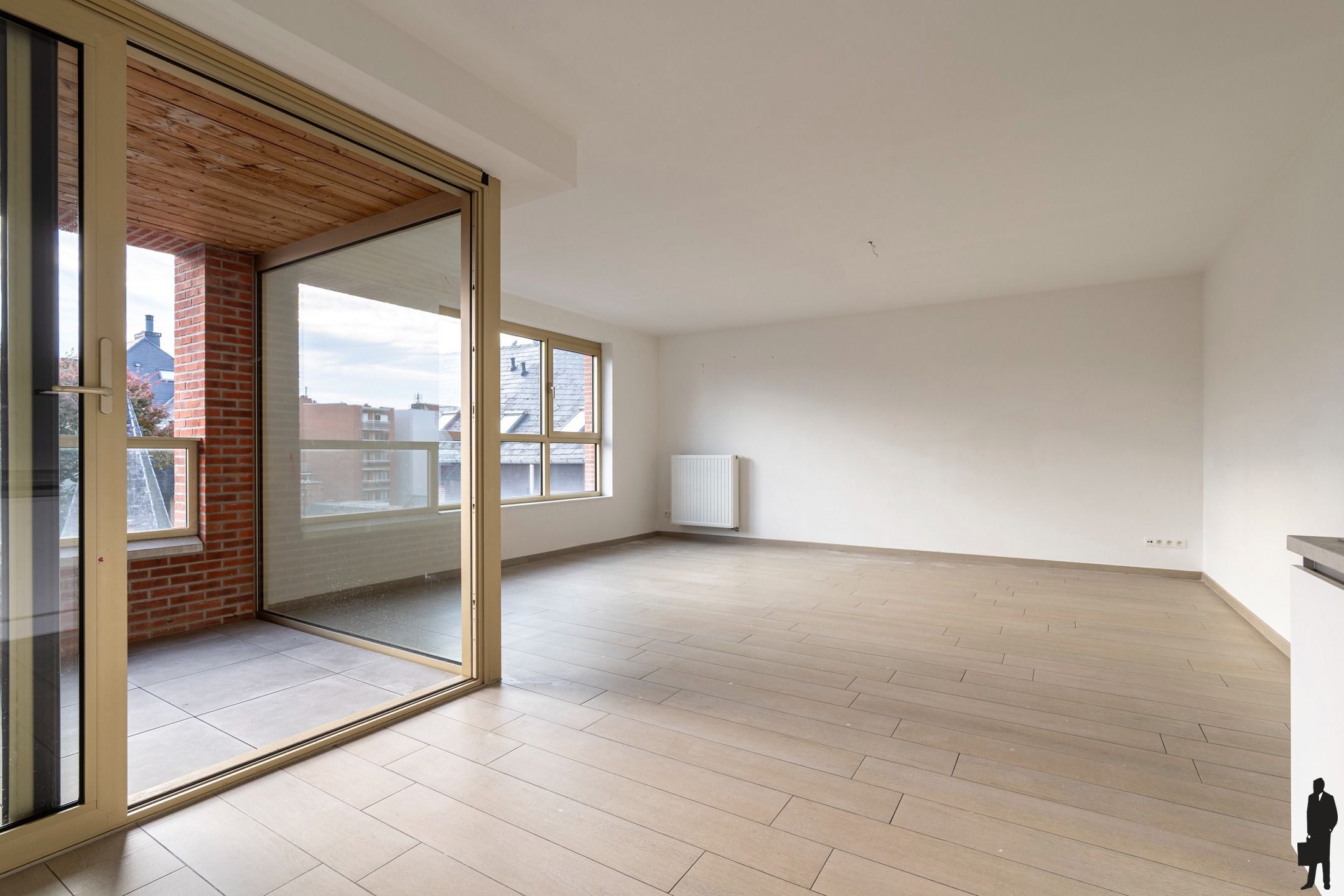 Appartement met 2 slaapkamers en terras aan Turnova foto 4