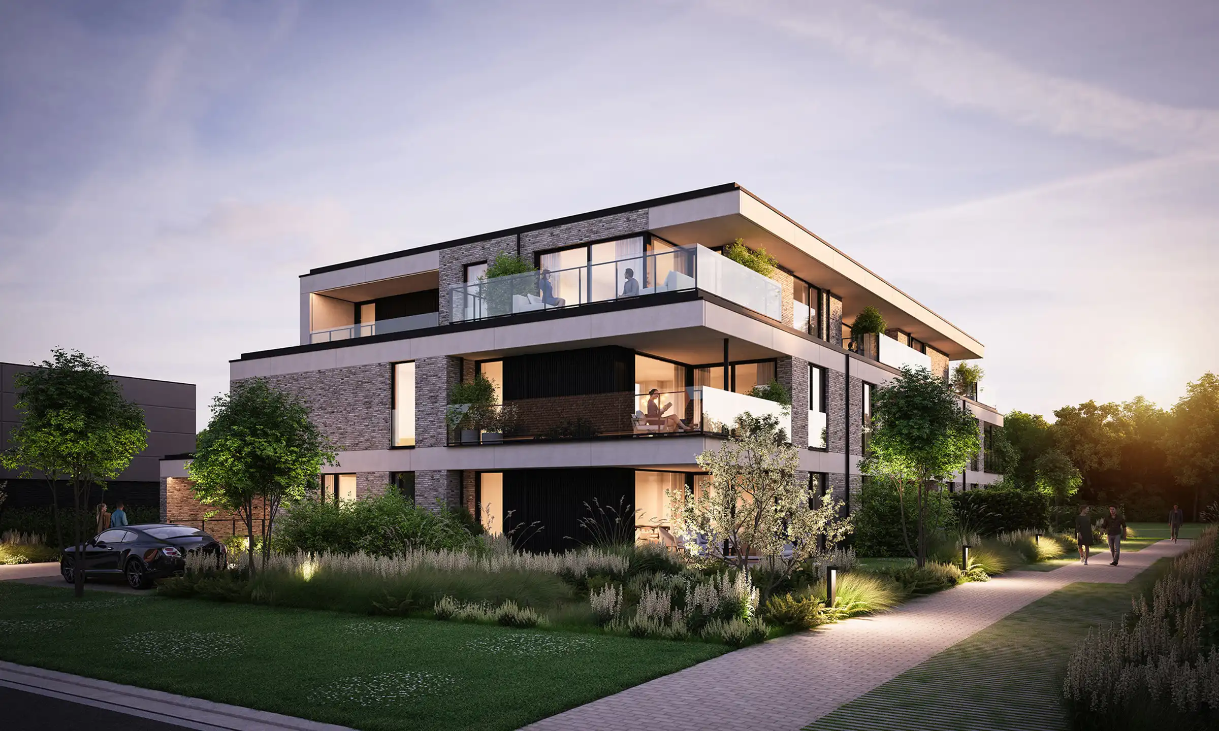 Gelijkvloers appartement 0.03 met tuin - 6% btw mogelijk foto 25