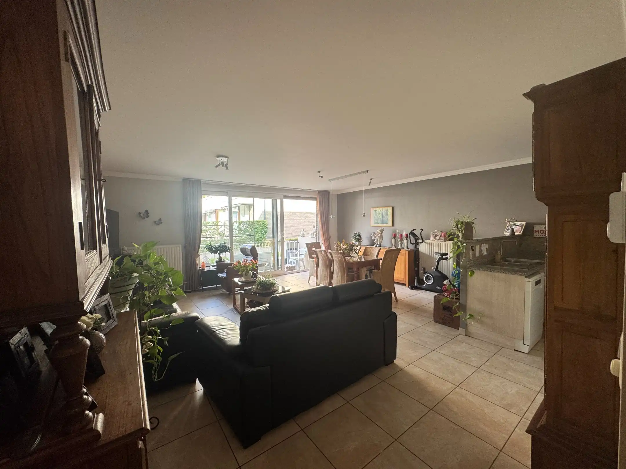 Deels bemeubeld energiezuinig glv app. met 2 slaapkamers in Beringen foto 5