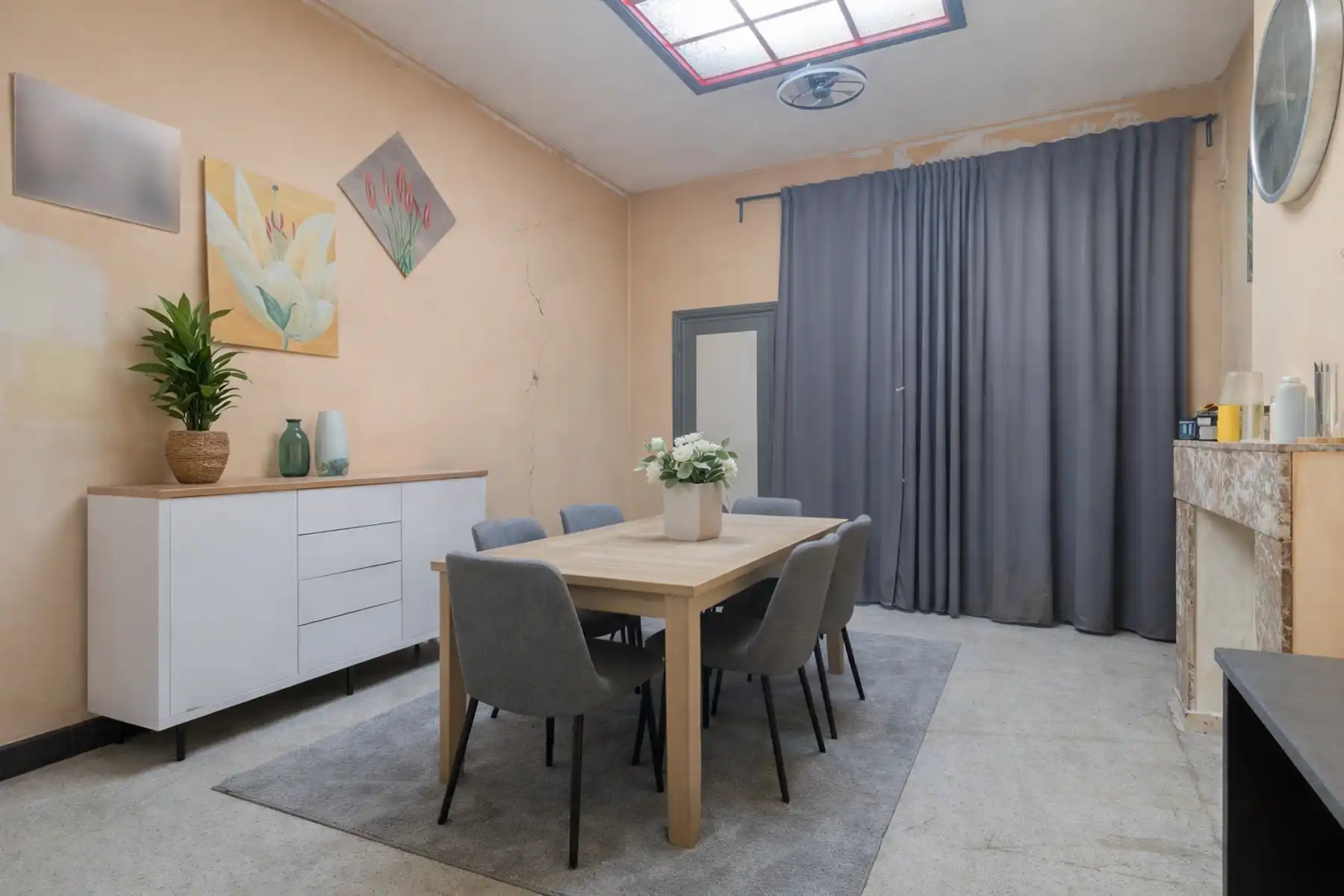 Woning met 4 slaapkamers, tuin en grote garage/magazijn  foto 4