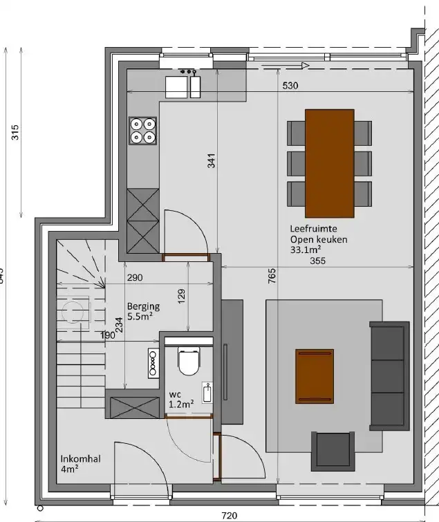 Energiezuinige halfopen bebouwing met twee parkeerplaatsen, rustig en heel centraal gelegen.  foto 21