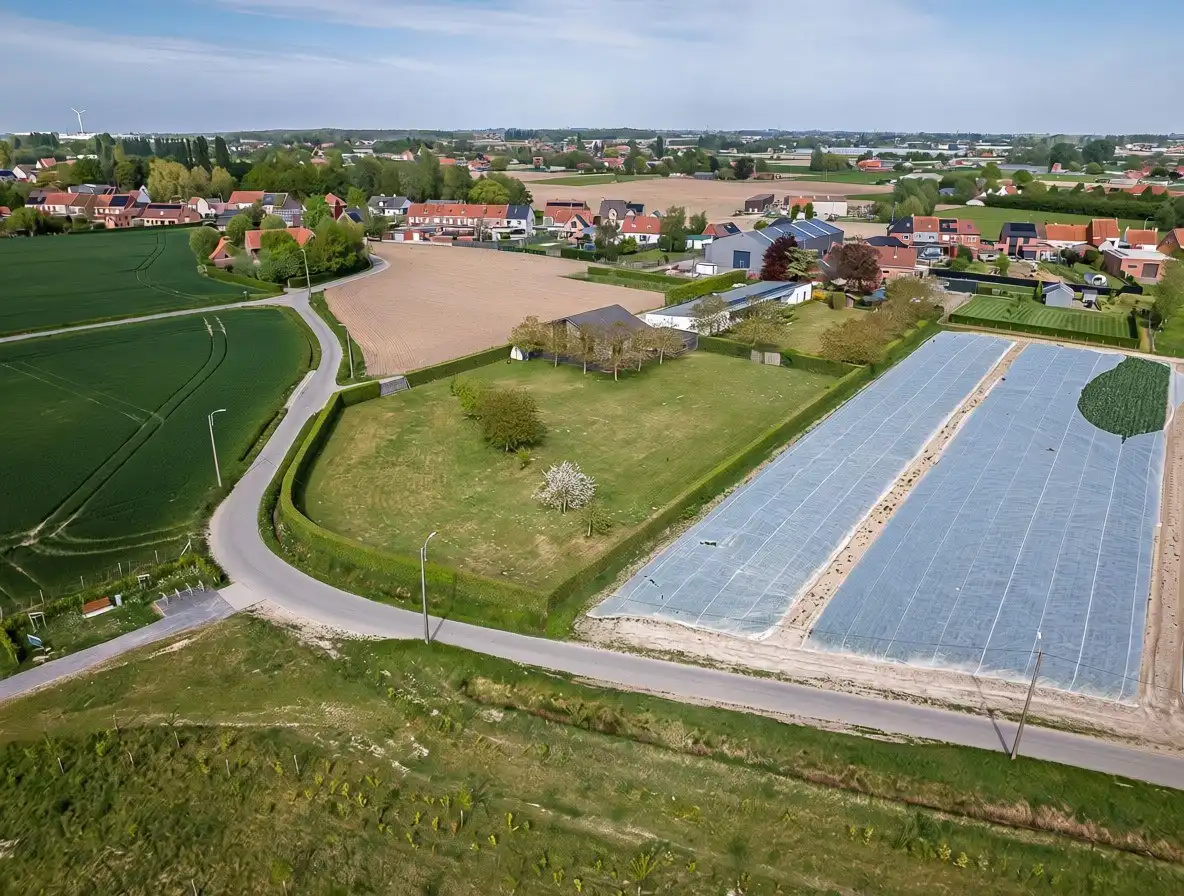 Unieke woning op 4.607m² in Kachtem foto 3