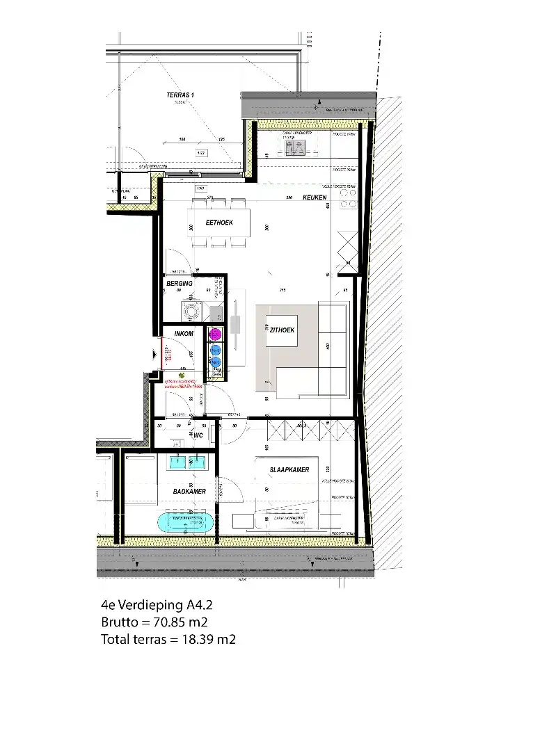 Nieuwbouwappartement A4.2 VD +4 foto 19