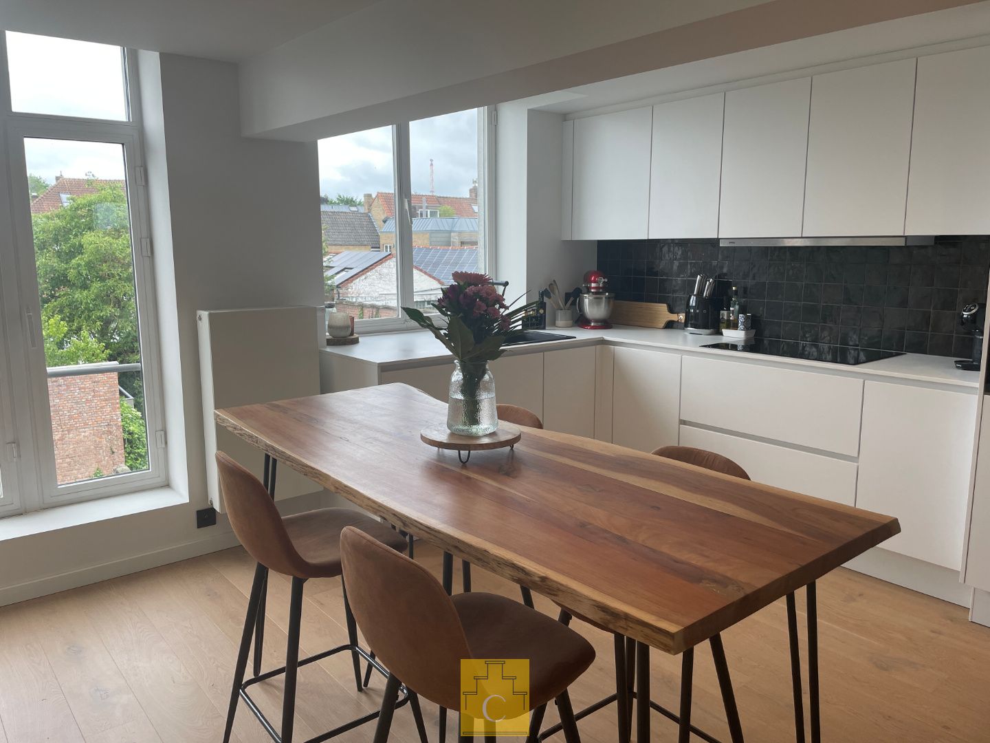 Stijlvol duplexappartement in herenhuis in de  Katelijnestraat foto 5