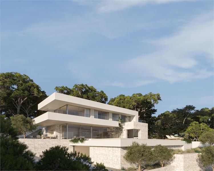 Nieuwbouw Villa In Moraira met uitzicht op zee foto {{pictureIndex}}