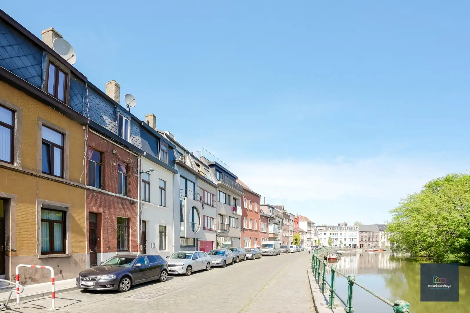 Te renoveren eigendom met zicht op De Leie foto 2