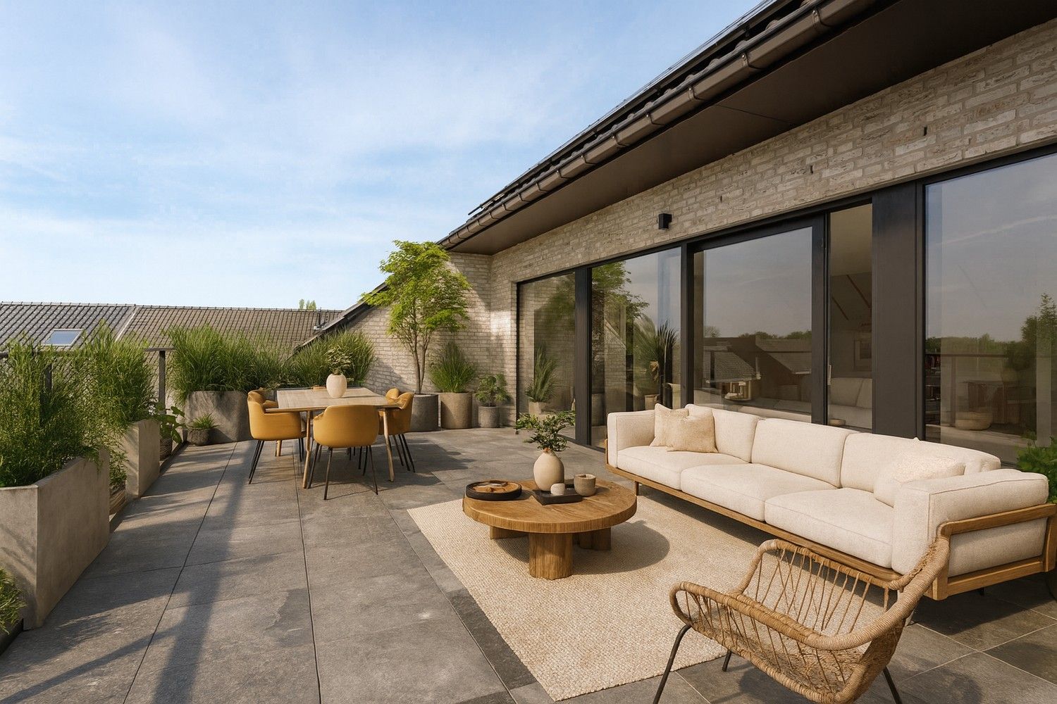 Ruim en licht penthouse met 2 SLK en een terras van +- 46,5m² foto 5