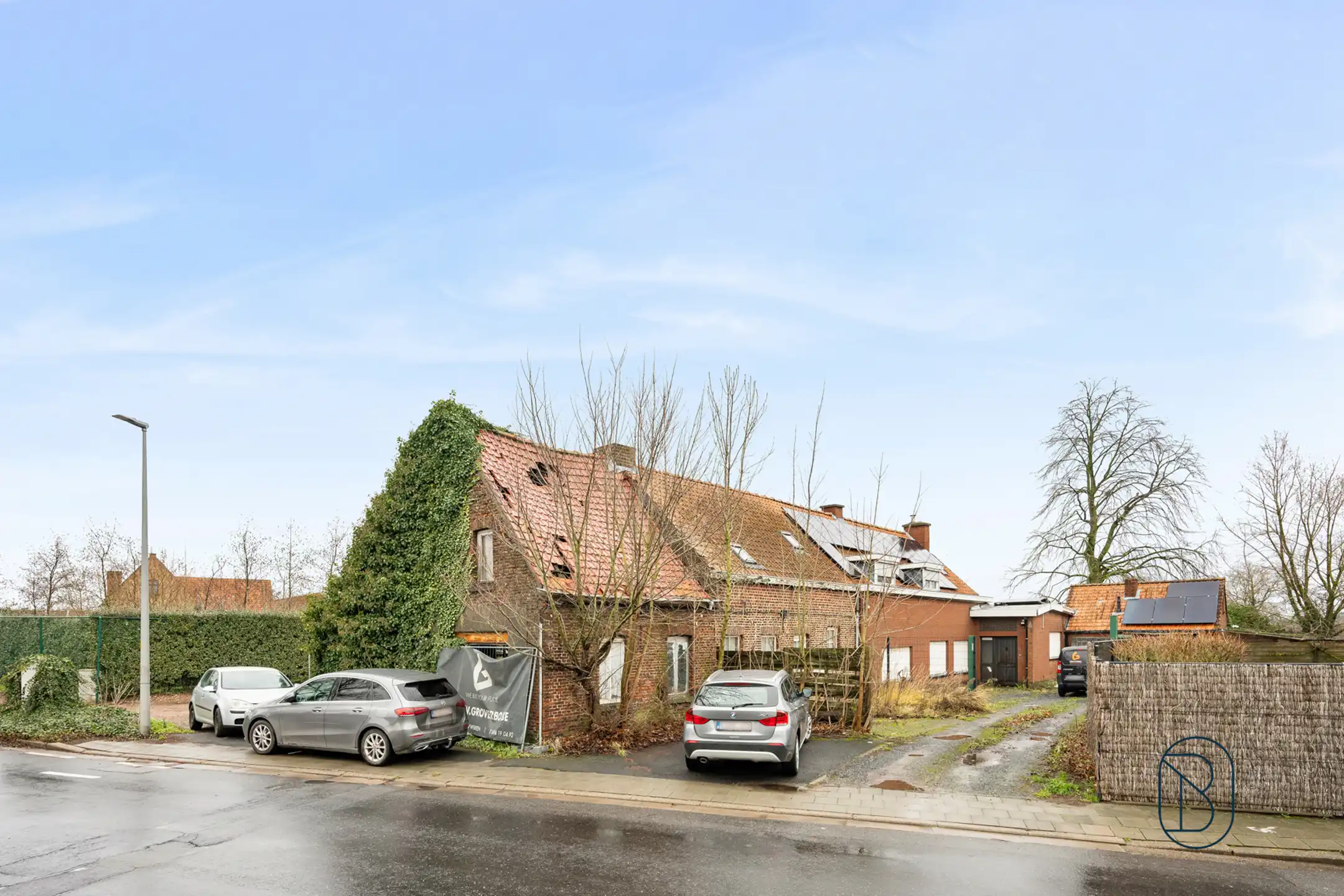 Bouwgrond met vergunning voor 3 woningen  foto 6