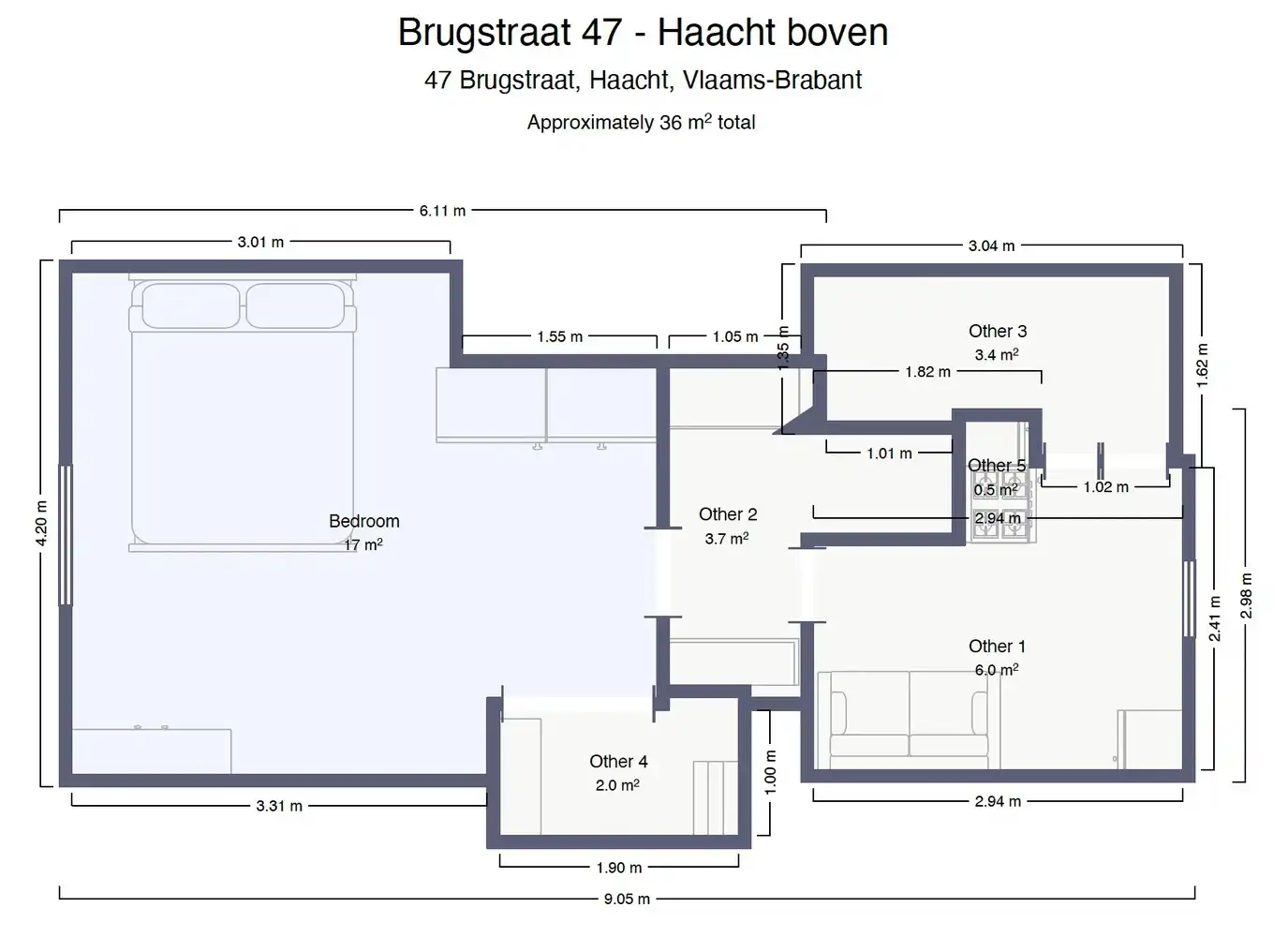 Gezellig huis met perfecte oriëntatie, 2 Kamers en mooie leefruimtes in Haacht foto 27
