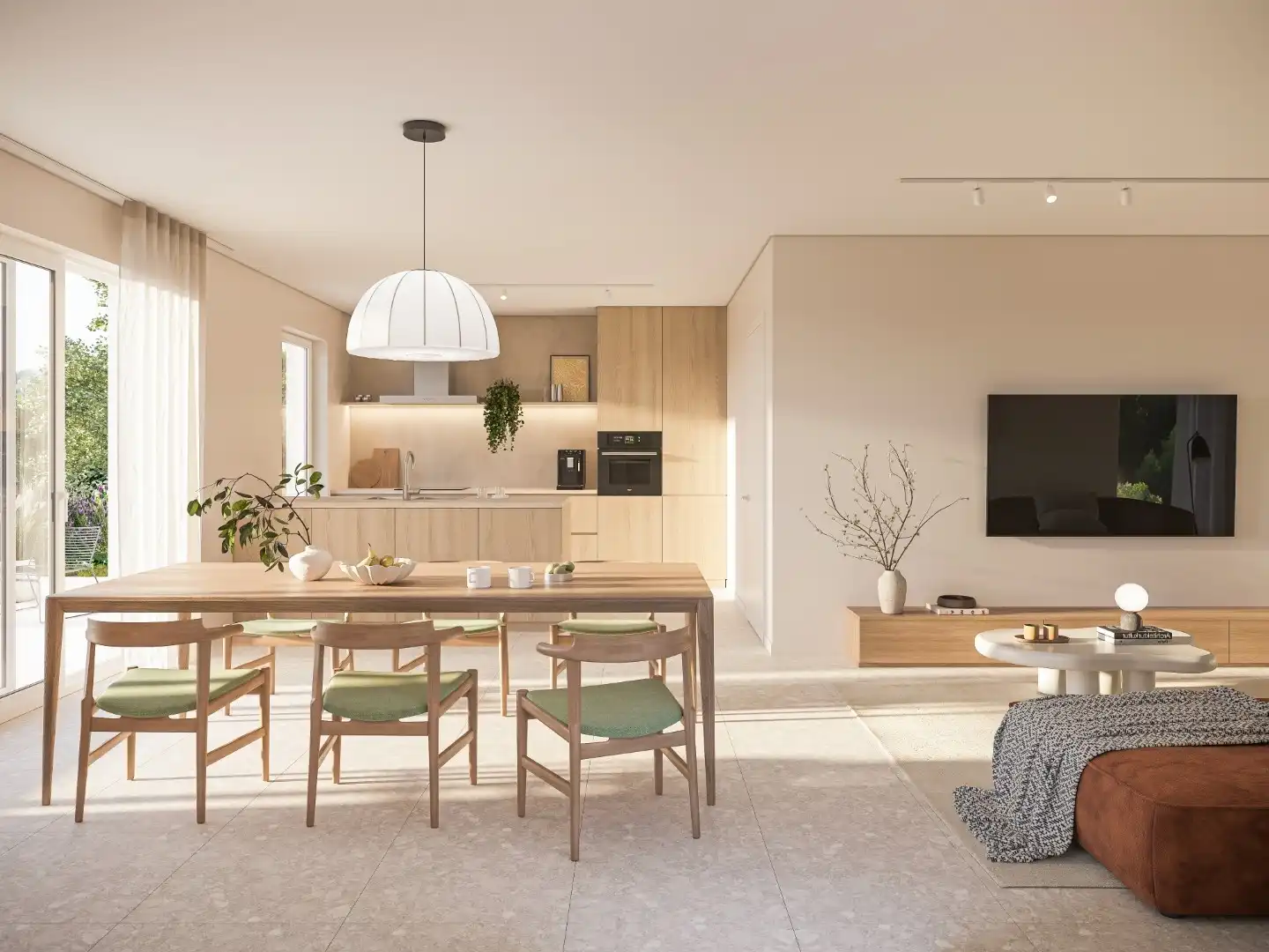 Energiezuinige halfopen bebouwing in groene wijk foto 4