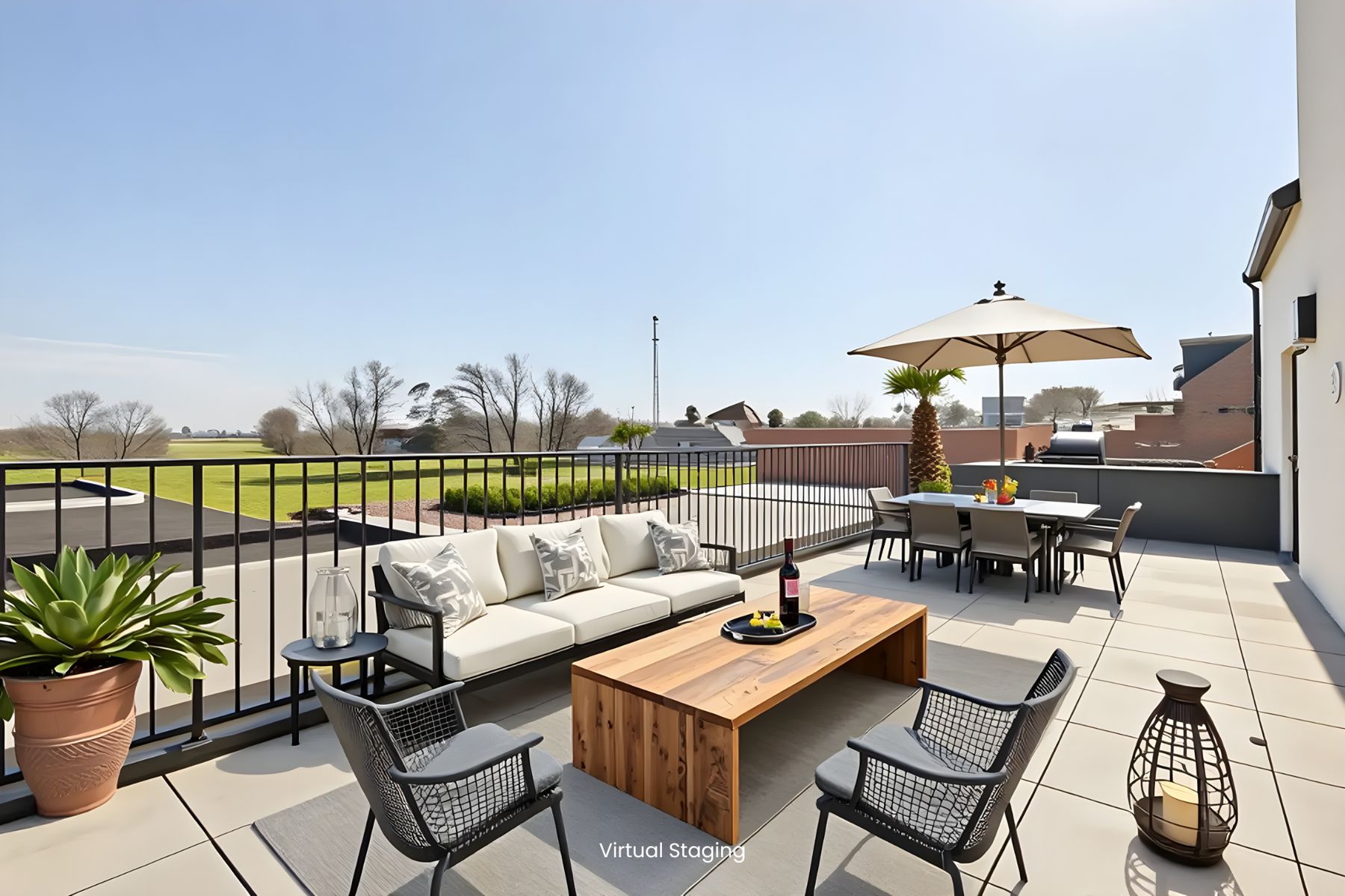 Nieuwbouwappartement met zéér ruim terras en groen zicht foto 10