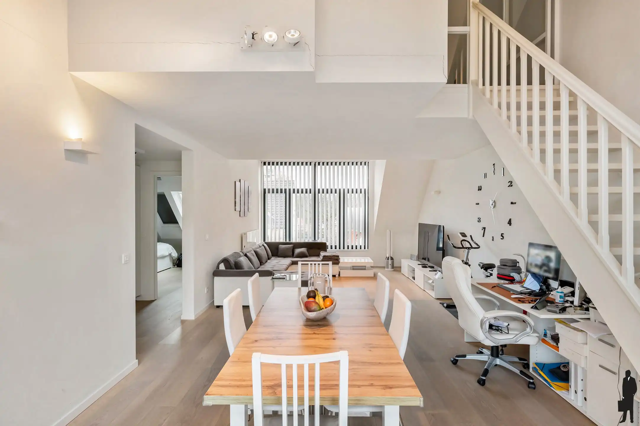 Ruim duplex appartement met 2 slaapkamers in het centrum van Heide foto 6