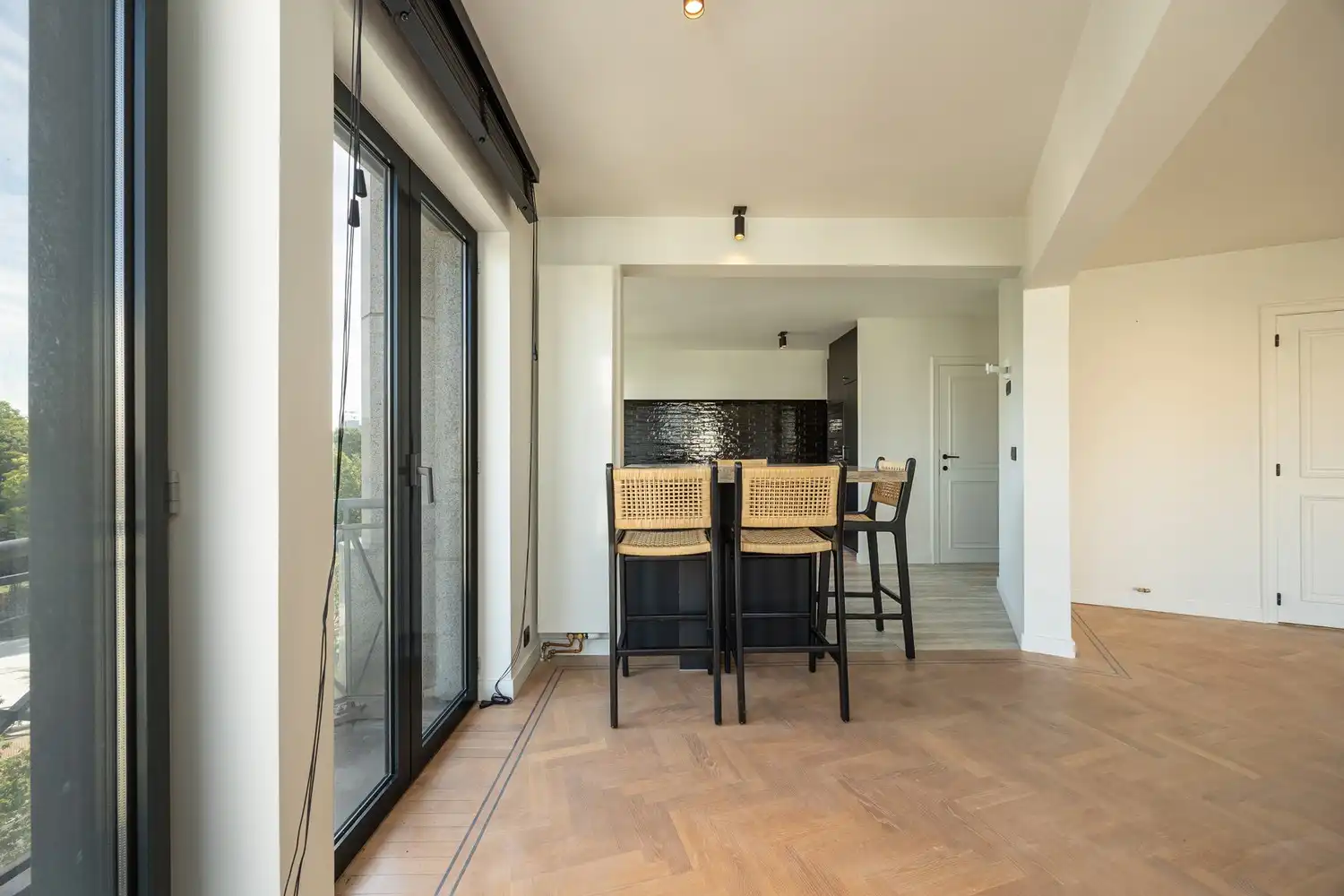 Luxueus en energiezuinig hoekappartement (260m²) op de 6de verdieping met prachtig uitzicht op het Stadspark foto 8