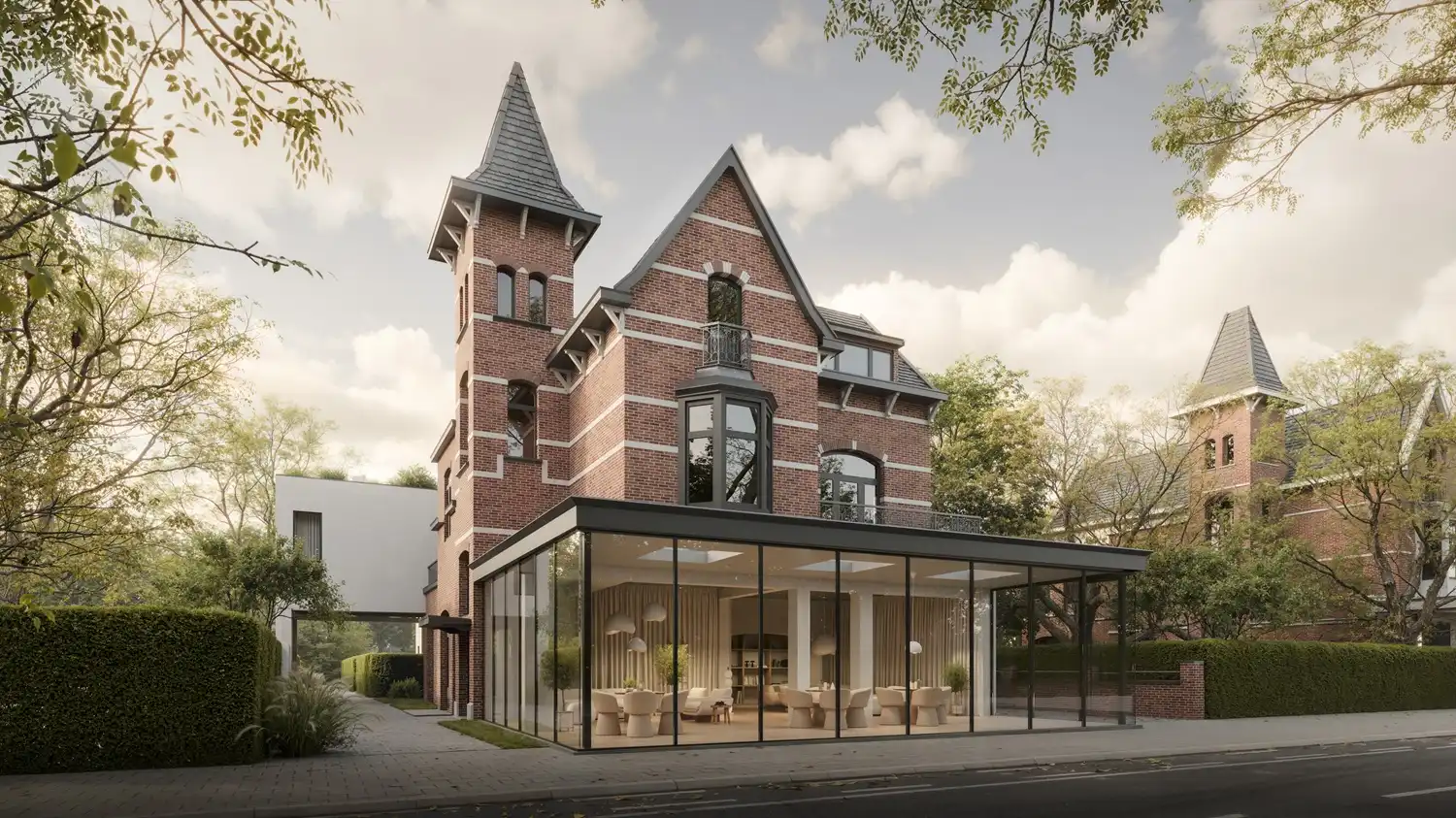 Exclusief wonen in hartje Edegem foto {{pictureIndex}}