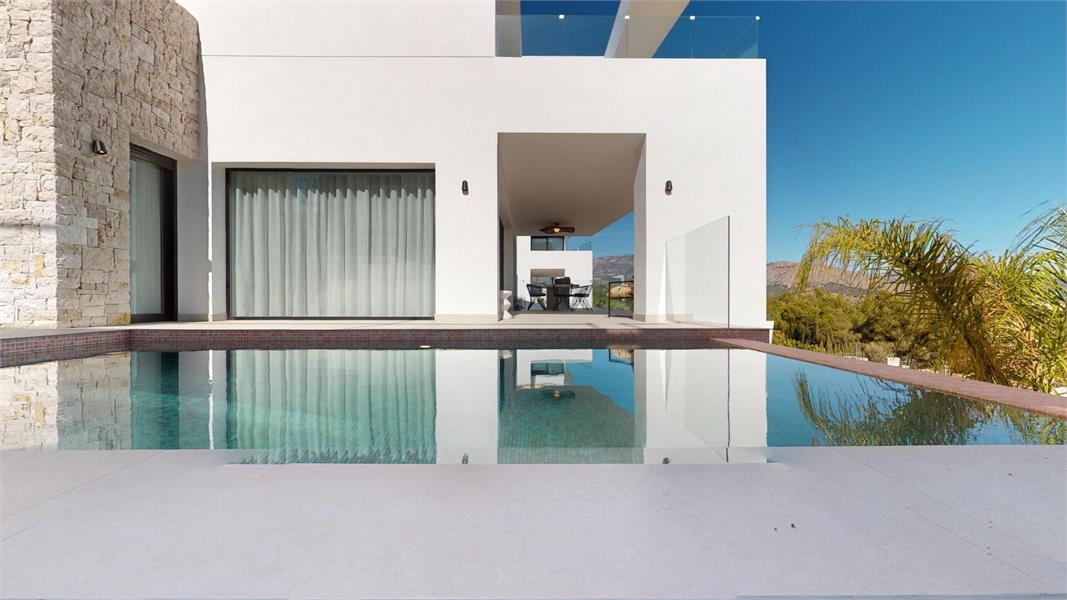 Nieuwbouw luxe villa's in Polop met prachtig uitzicht foto 39