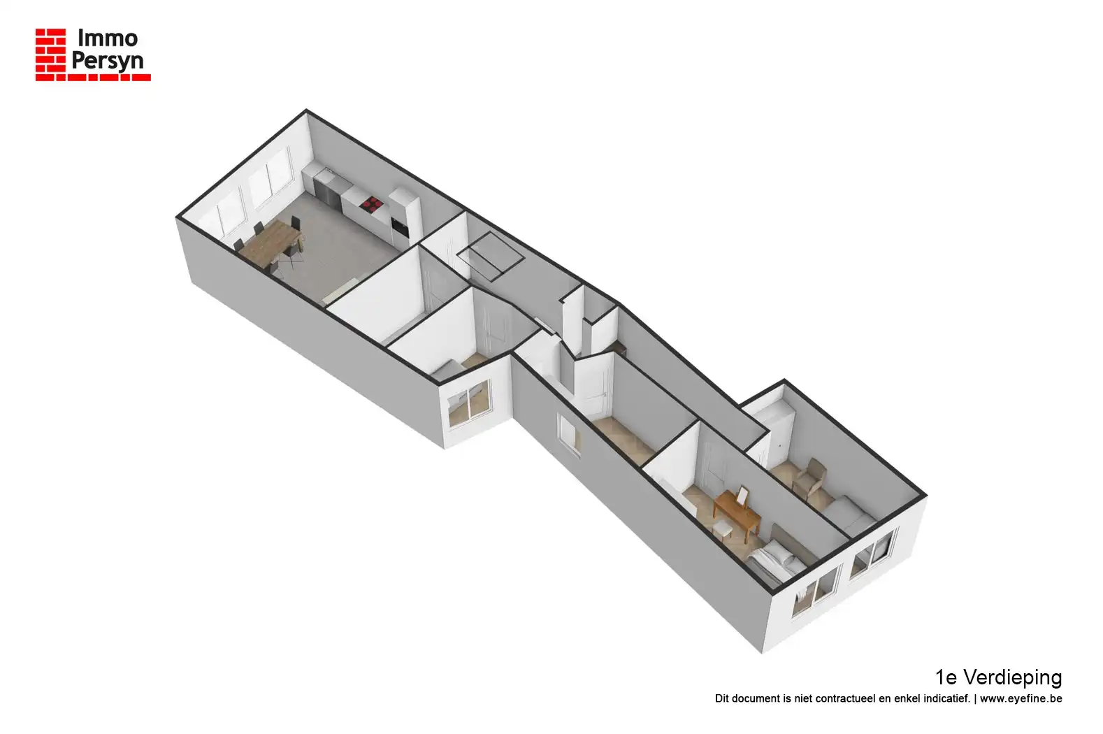 Energiezuinig (EPC C) & veelzijdig: Ruim pand met 3 slaapkamers – Geen renovatieverplichting! foto 24