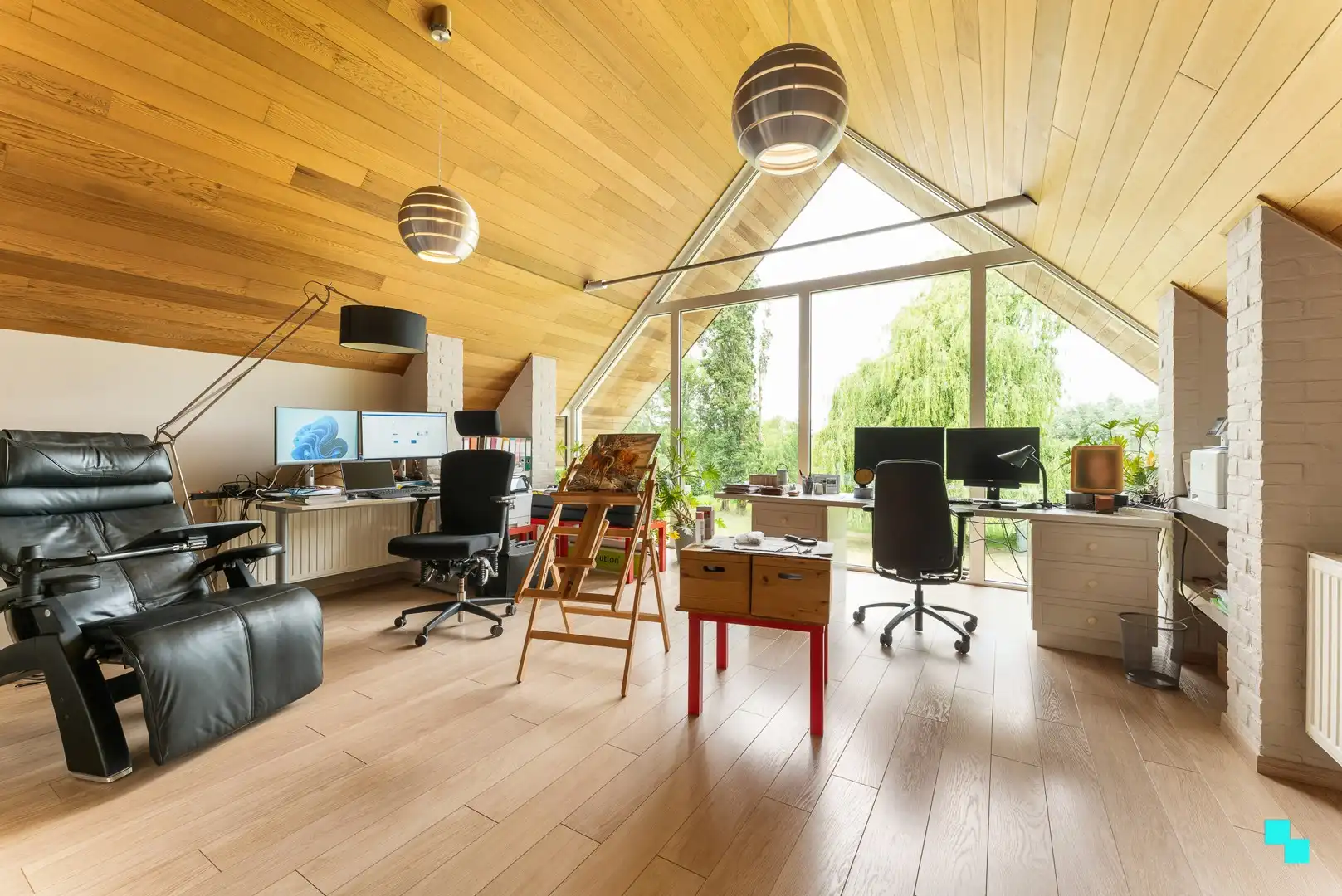 Unieke woning in groene landelijke oase te Oekene (Roeselare) foto 12